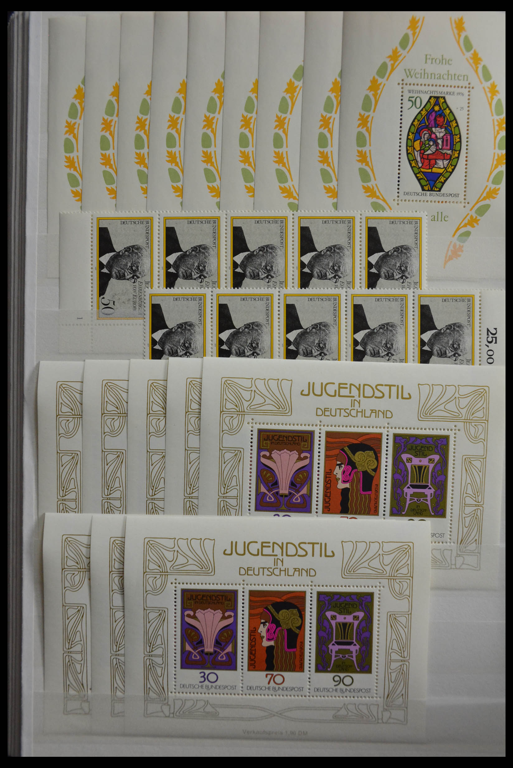 28379 064 - 28379 Bundespost 1958-2000 postfrisse stock.