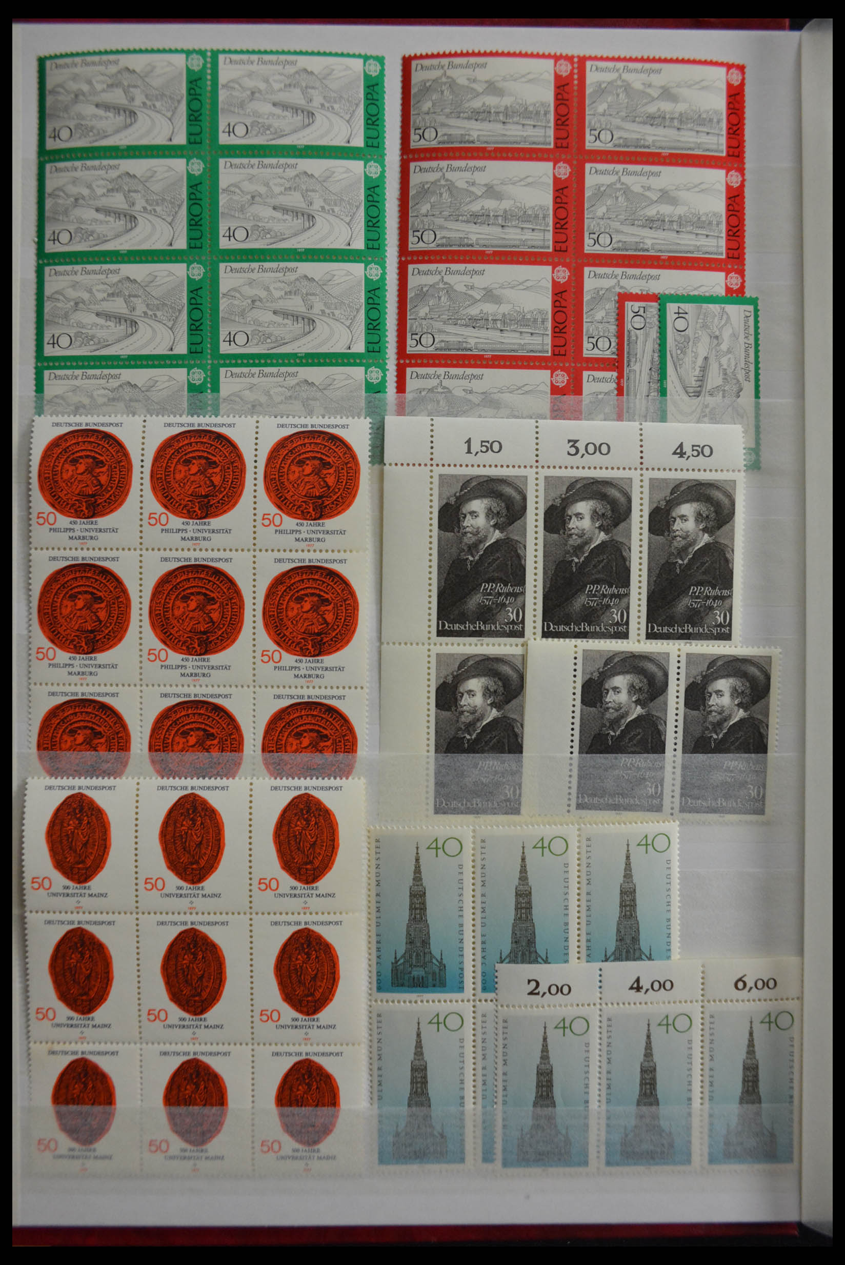 28379 066 - 28379 Bundespost 1958-2000 MNH stock.