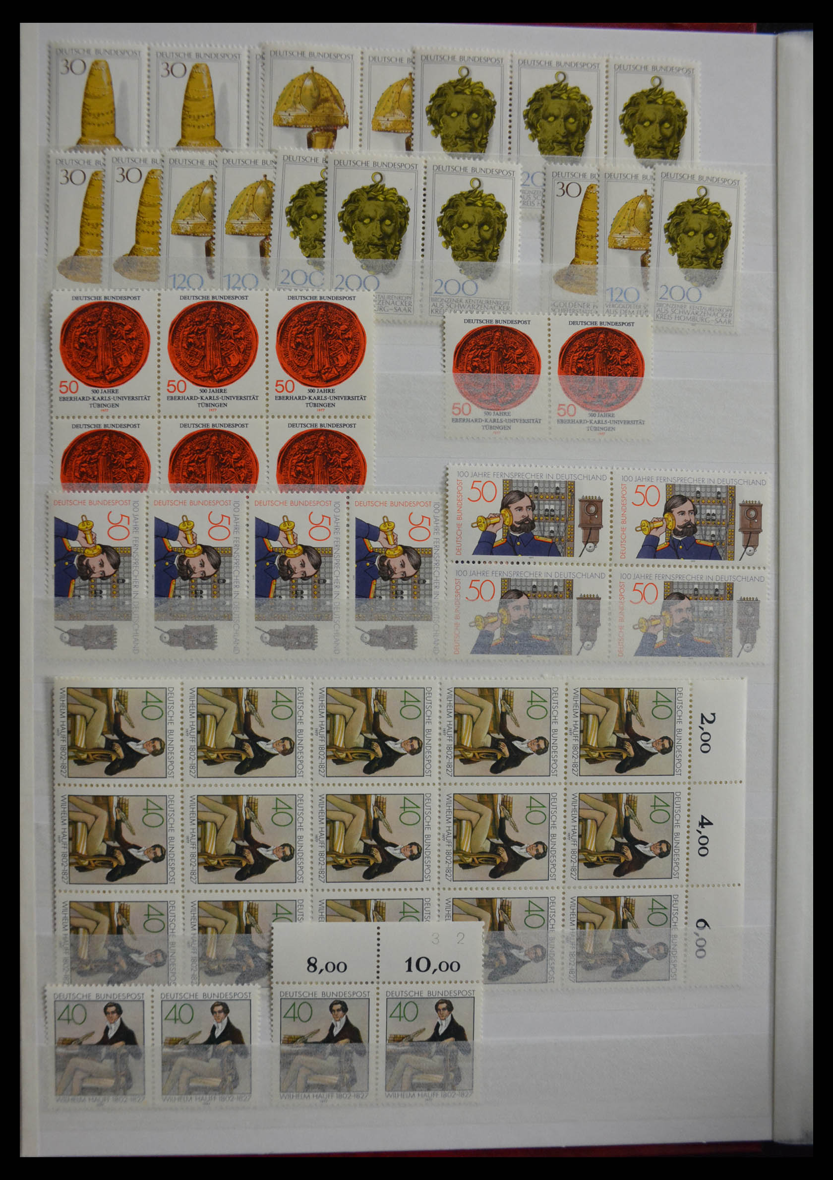 28379 068 - 28379 Bundespost 1958-2000 MNH stock.