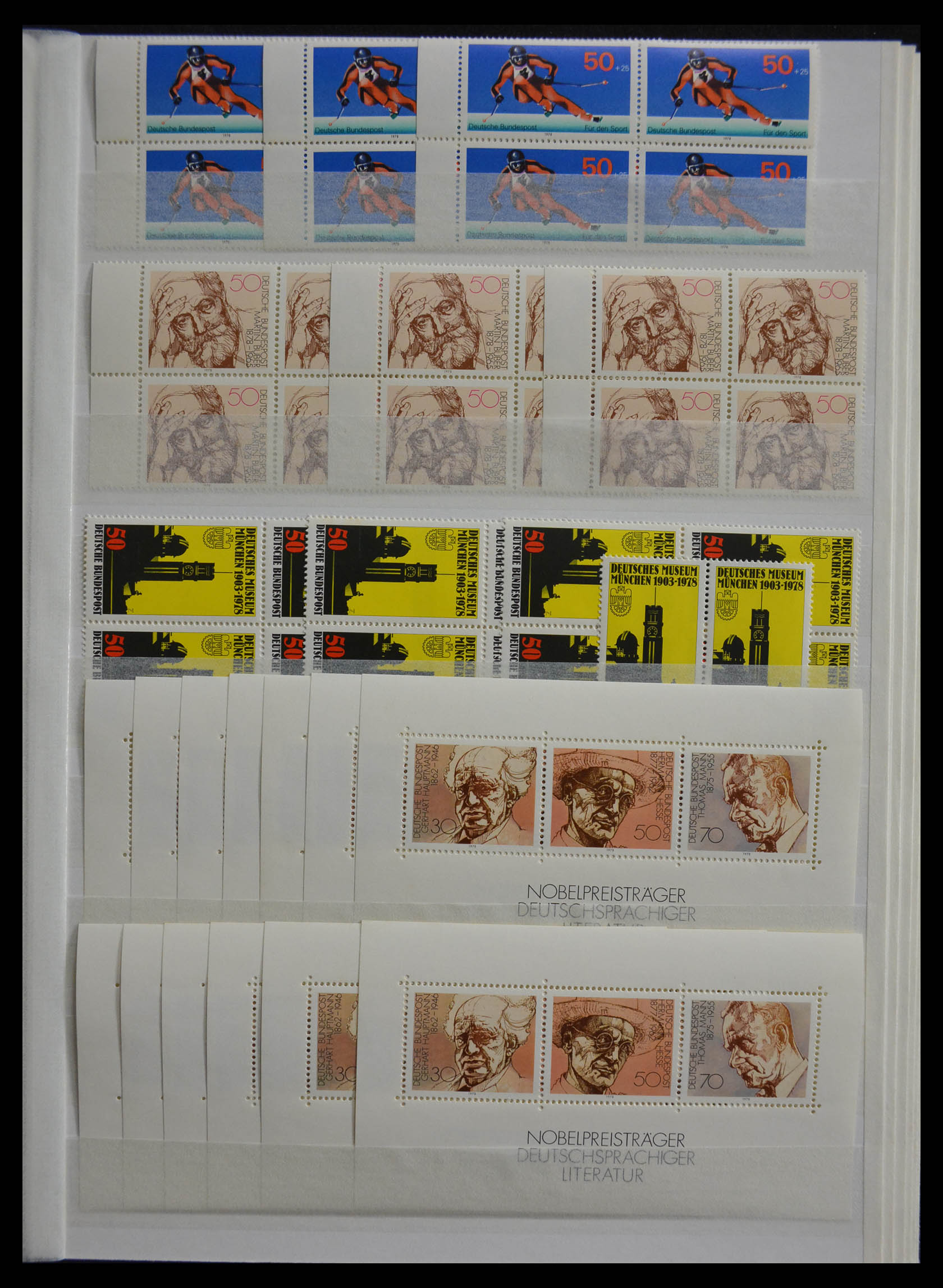 28379 071 - 28379 Bundespost 1958-2000 MNH stock.