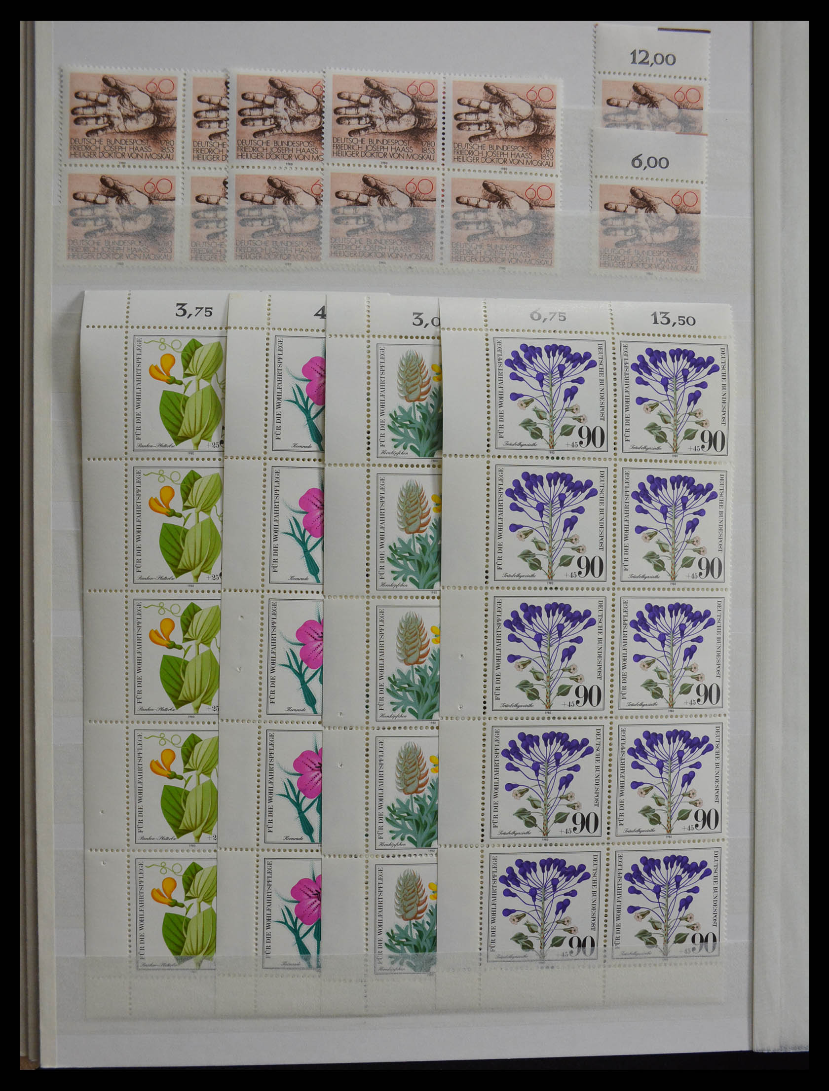 28379 090 - 28379 Bundespost 1958-2000 postfrisse stock.