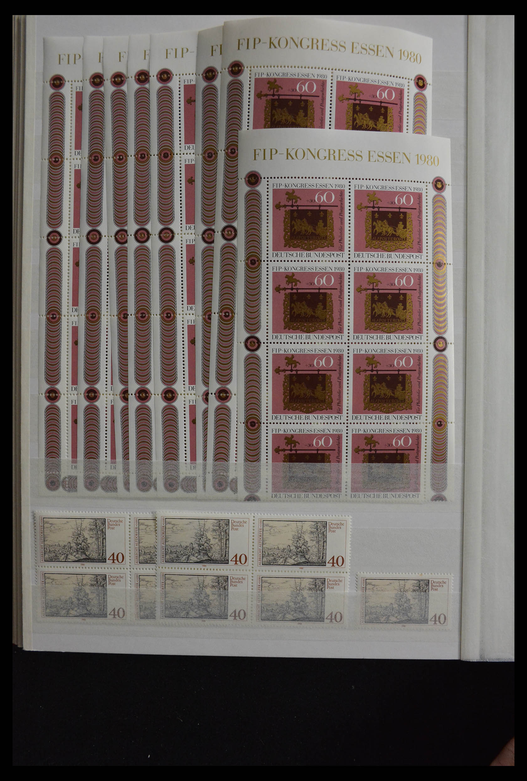 28379 092 - 28379 Bundespost 1958-2000 postfrisse stock.