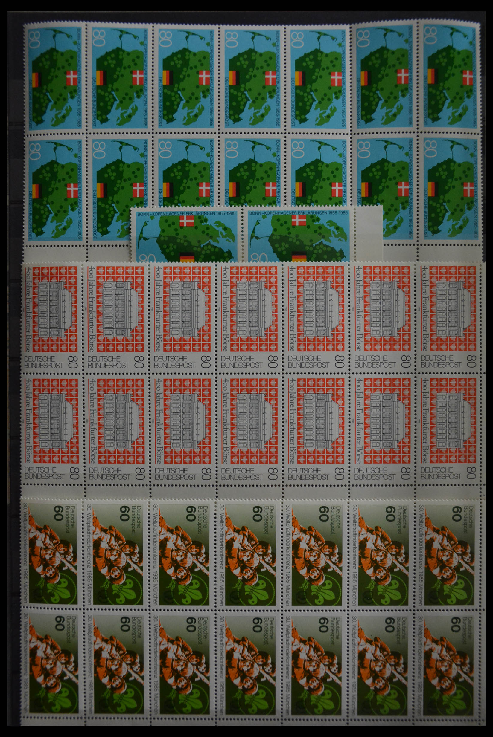 28379 136 - 28379 Bundespost 1958-2000 postfrisse stock.