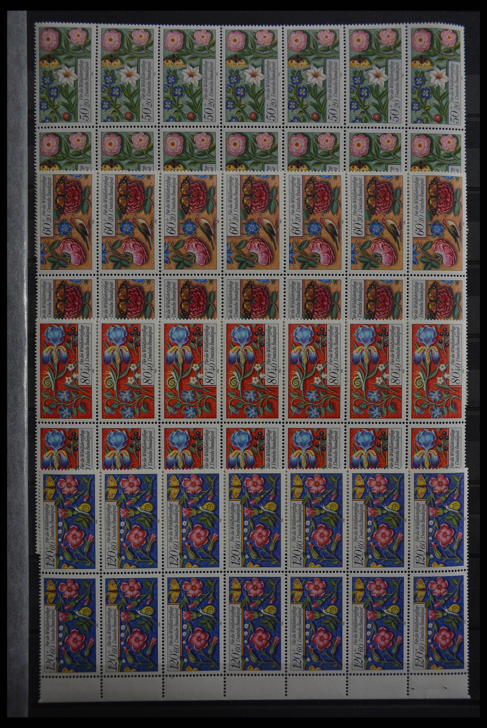 28379 137 - 28379 Bundespost 1958-2000 postfrisse stock.