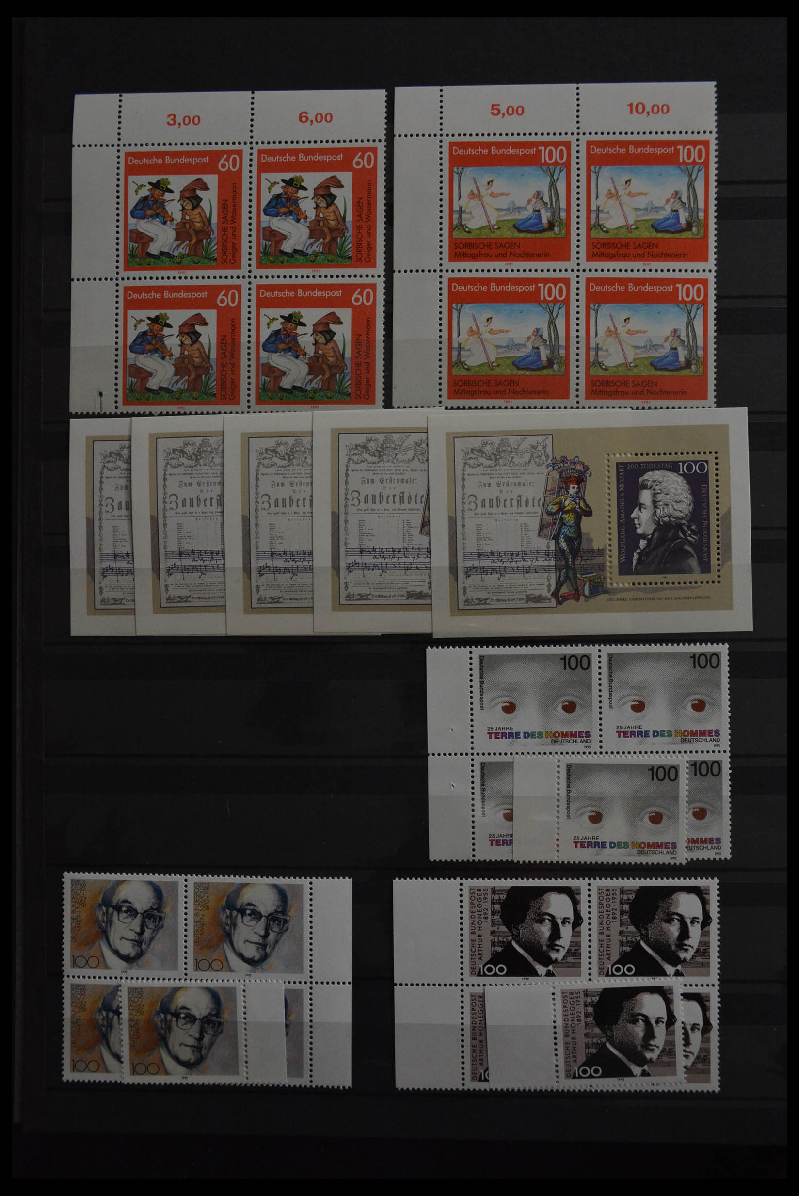 28379 207 - 28379 Bundespost 1958-2000 postfrisse stock.