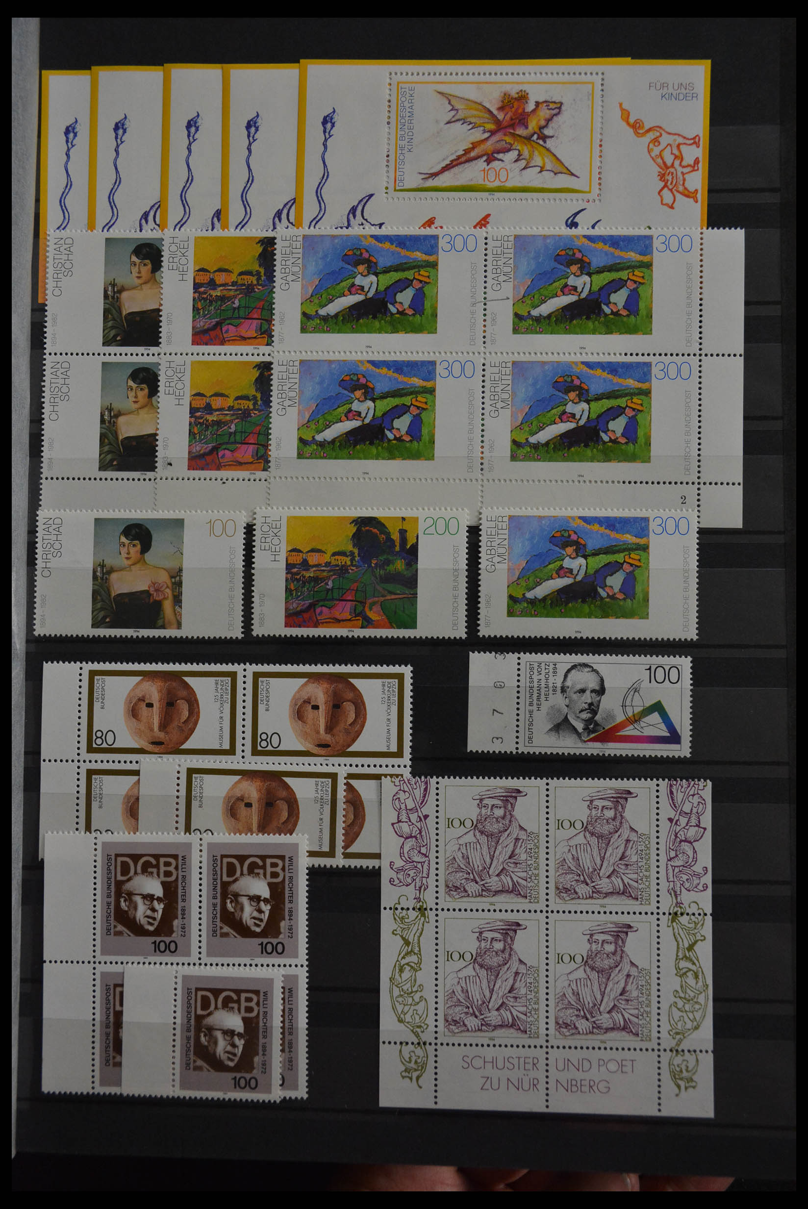 28379 226 - 28379 Bundespost 1958-2000 postfrisse stock.