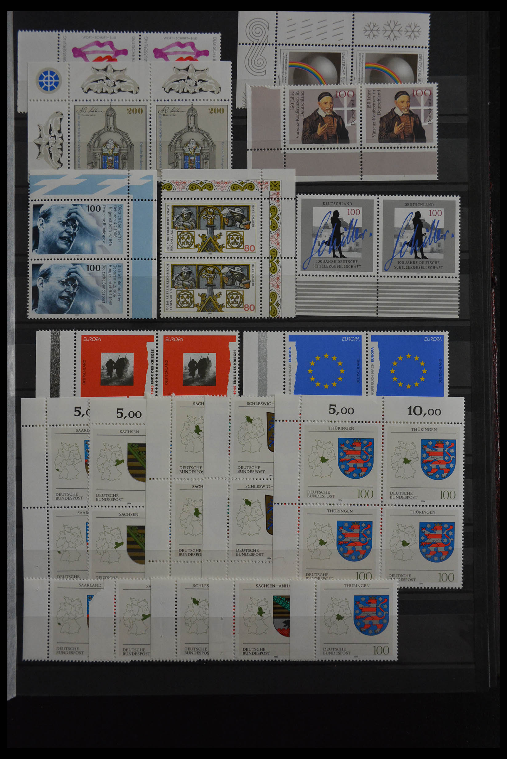 28379 230 - 28379 Bundespost 1958-2000 MNH stock.