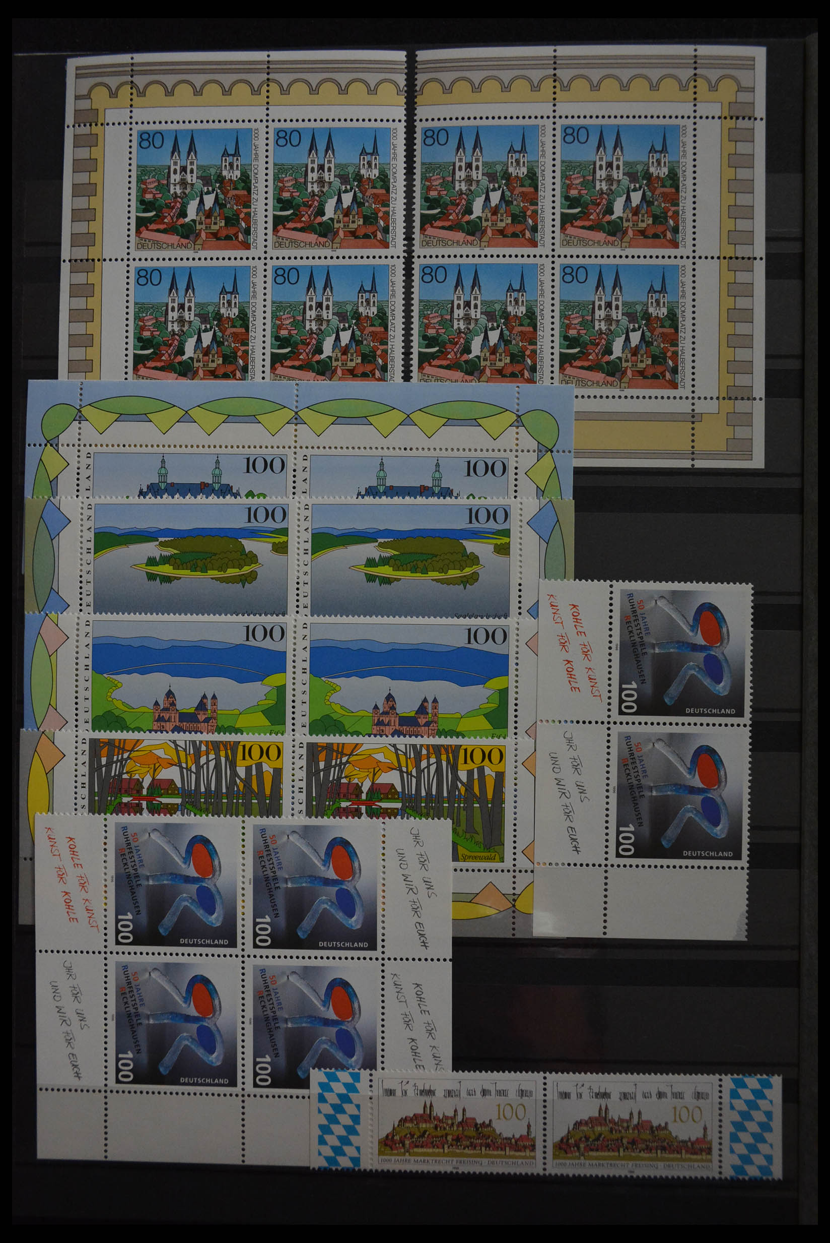 28379 237 - 28379 Bundespost 1958-2000 postfrisse stock.