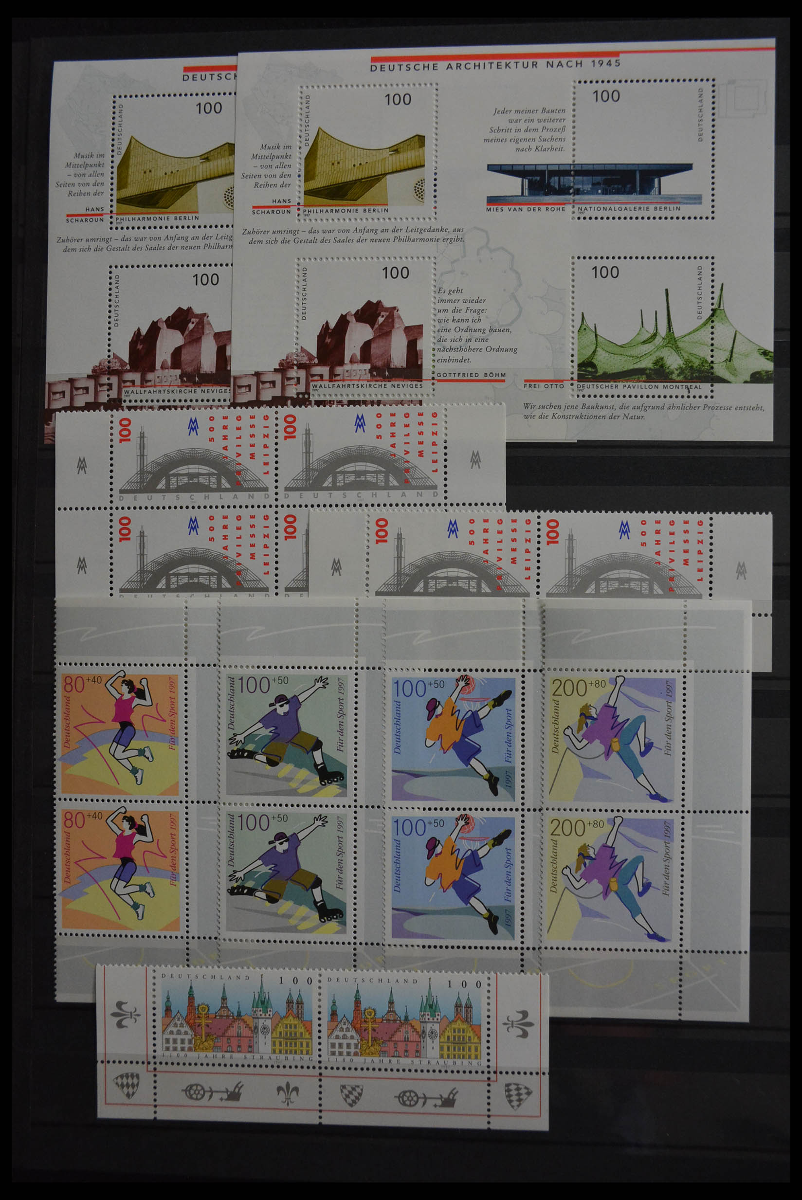 28379 243 - 28379 Bundespost 1958-2000 postfrisse stock.