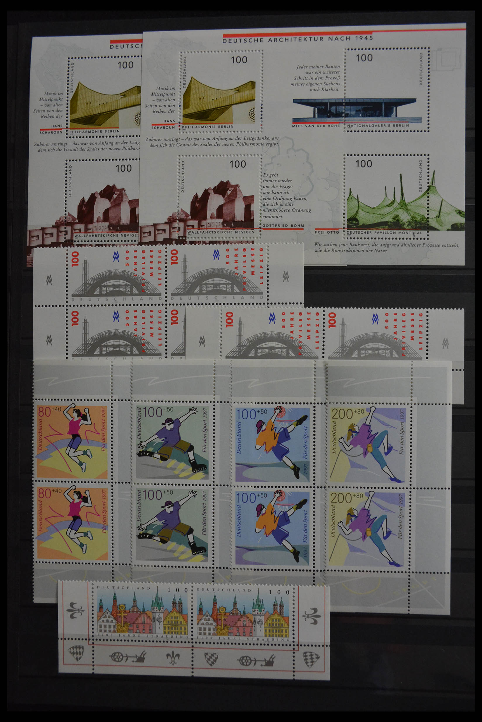 28379 243 - 28379 Bundespost 1958-2000 MNH stock.