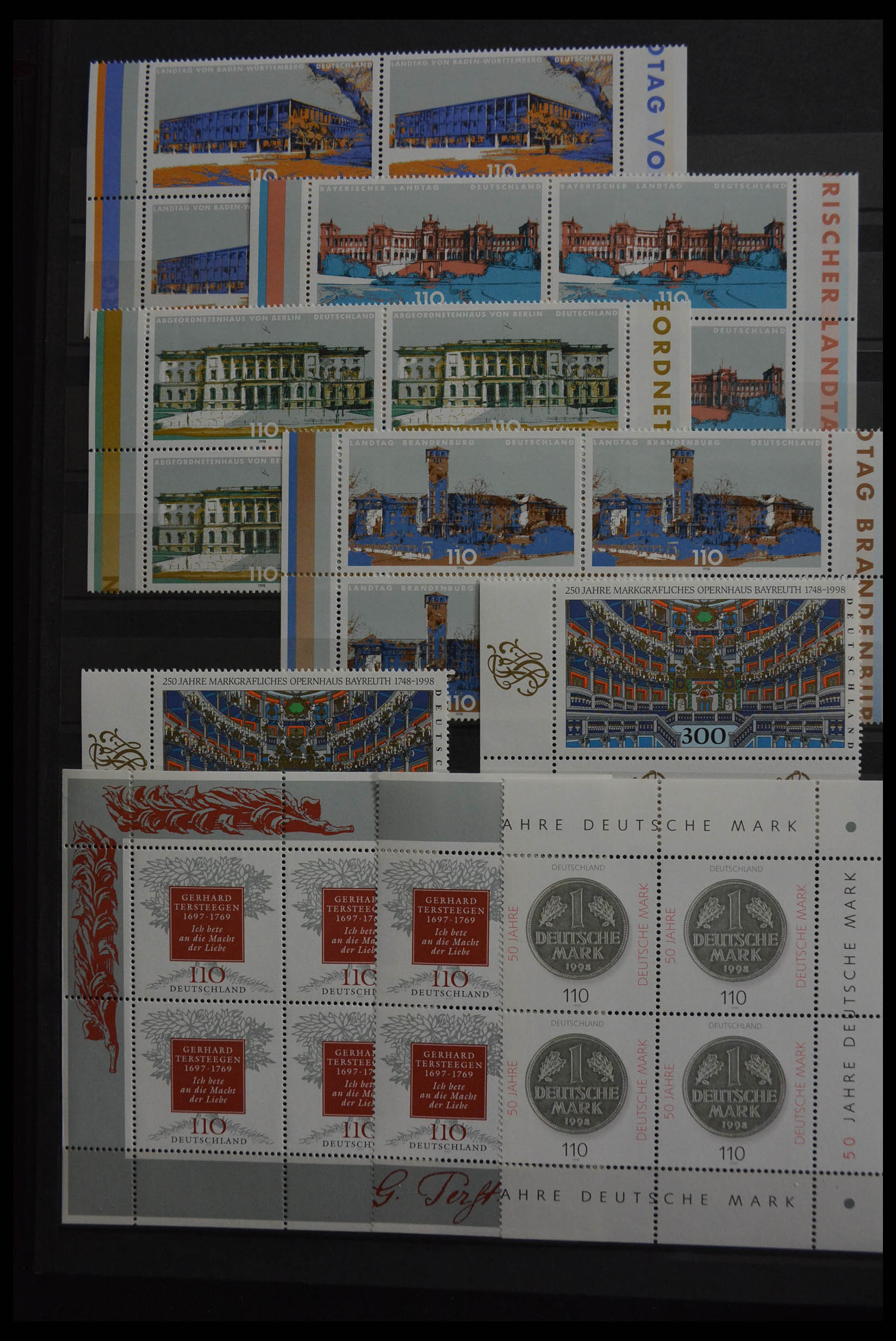 28379 247 - 28379 Bundespost 1958-2000 postfrisse stock.