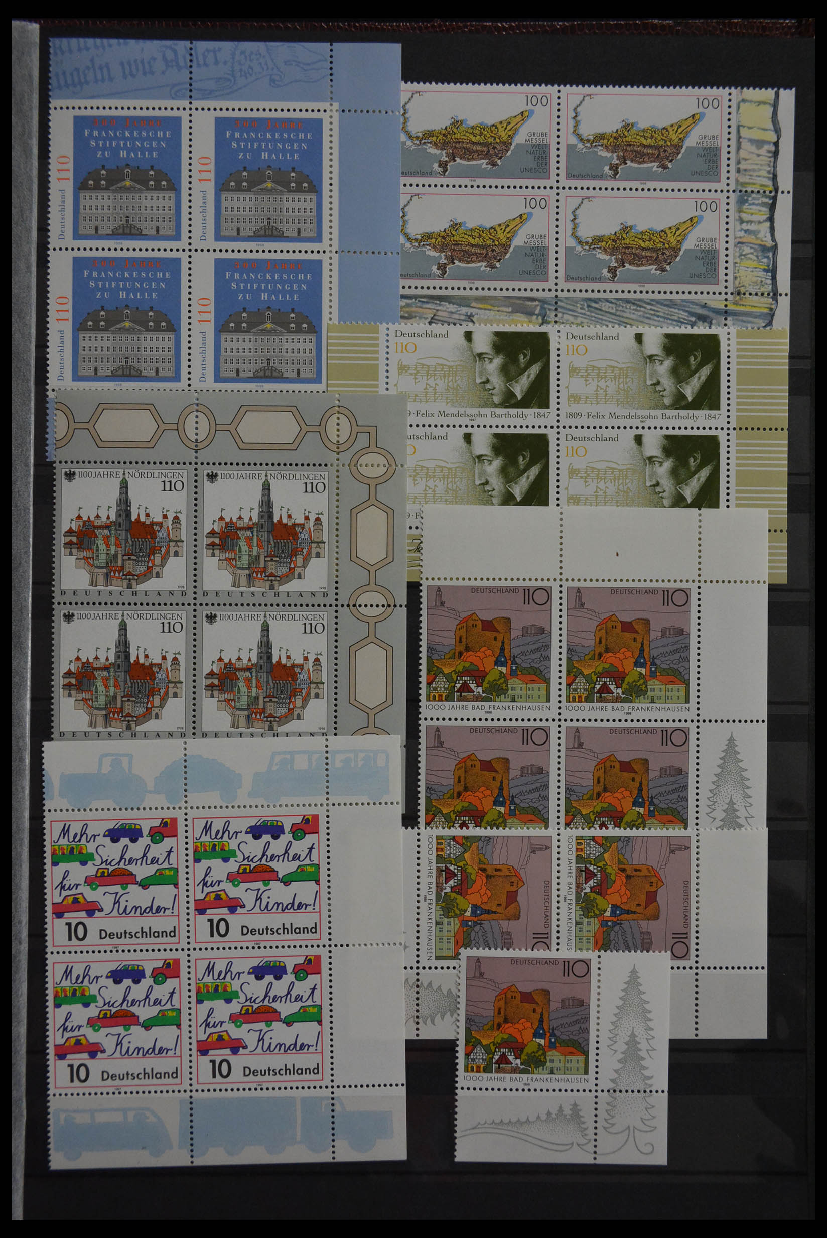 28379 248 - 28379 Bundespost 1958-2000 MNH stock.