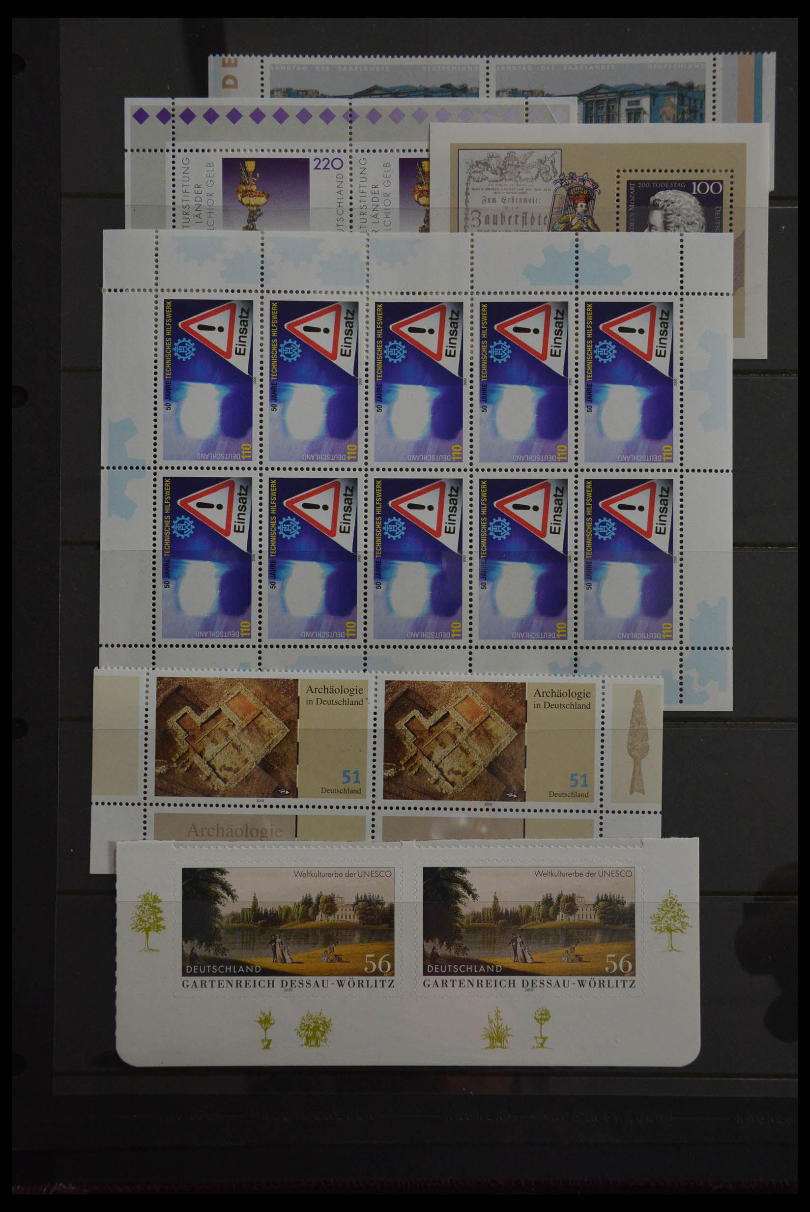 28379 252 - 28379 Bundespost 1958-2000 postfrisse stock.