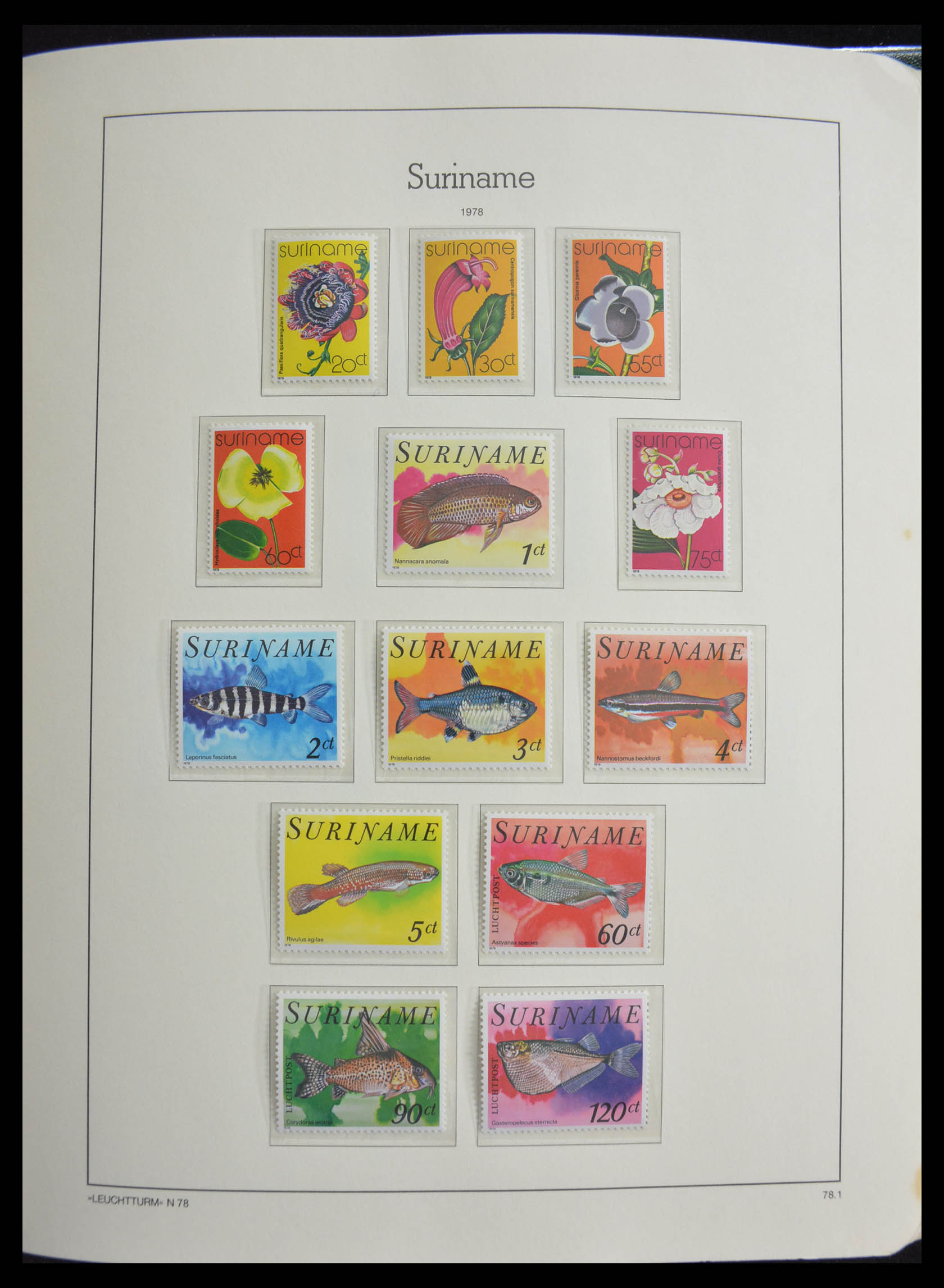 28385 018 - 28385 Republiek Suriname 1975-1990.