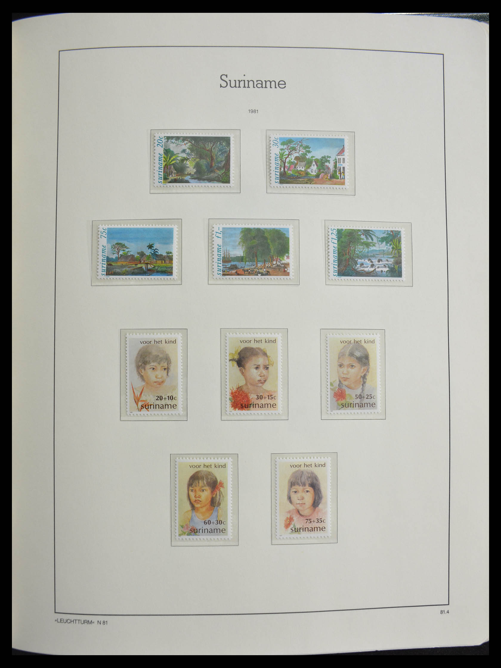 28385 034 - 28385 Republiek Suriname 1975-1990.
