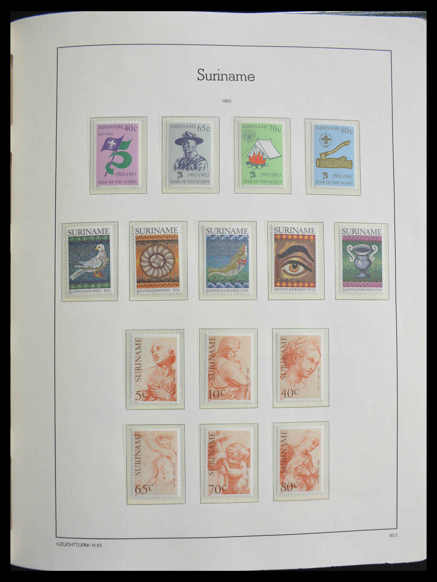 28385 041 - 28385 Republic of Surinam 1975-1990.