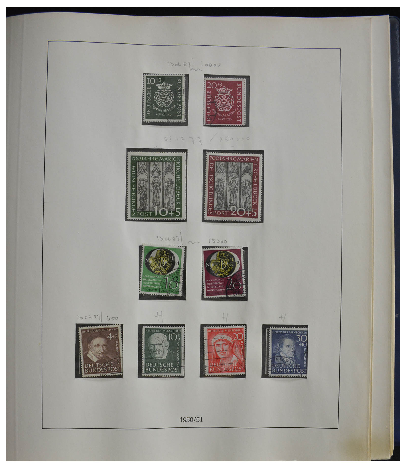 28387 002 - 28387 Bundespost 1949-1974.