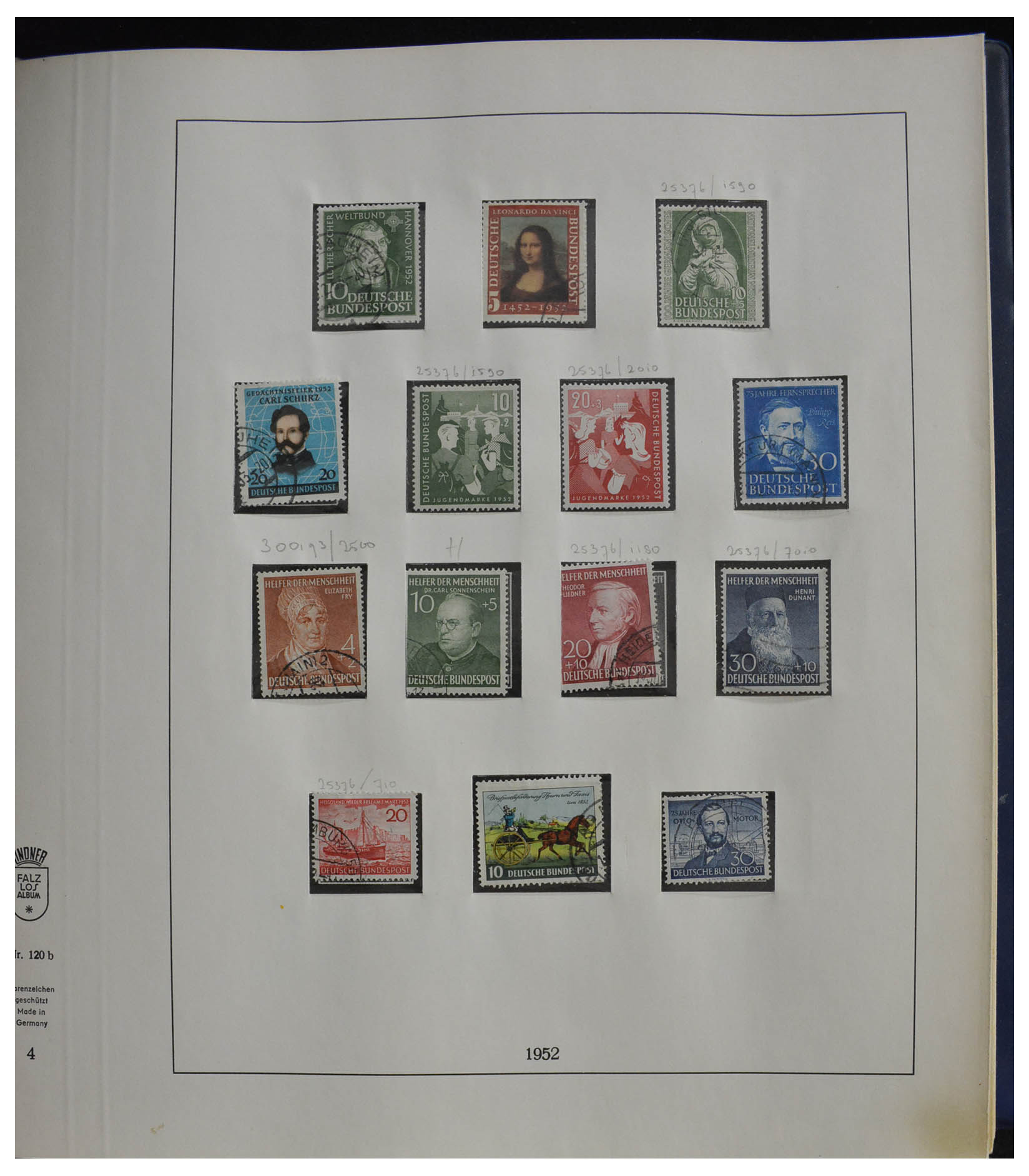 28387 004 - 28387 Bundespost 1949-1974.
