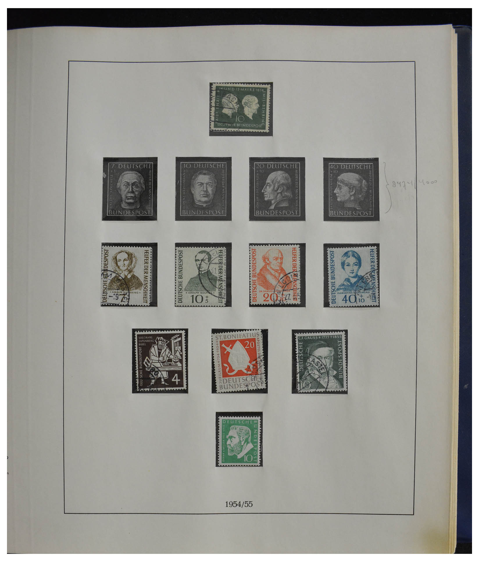 28387 007 - 28387 Bundespost 1949-1974.