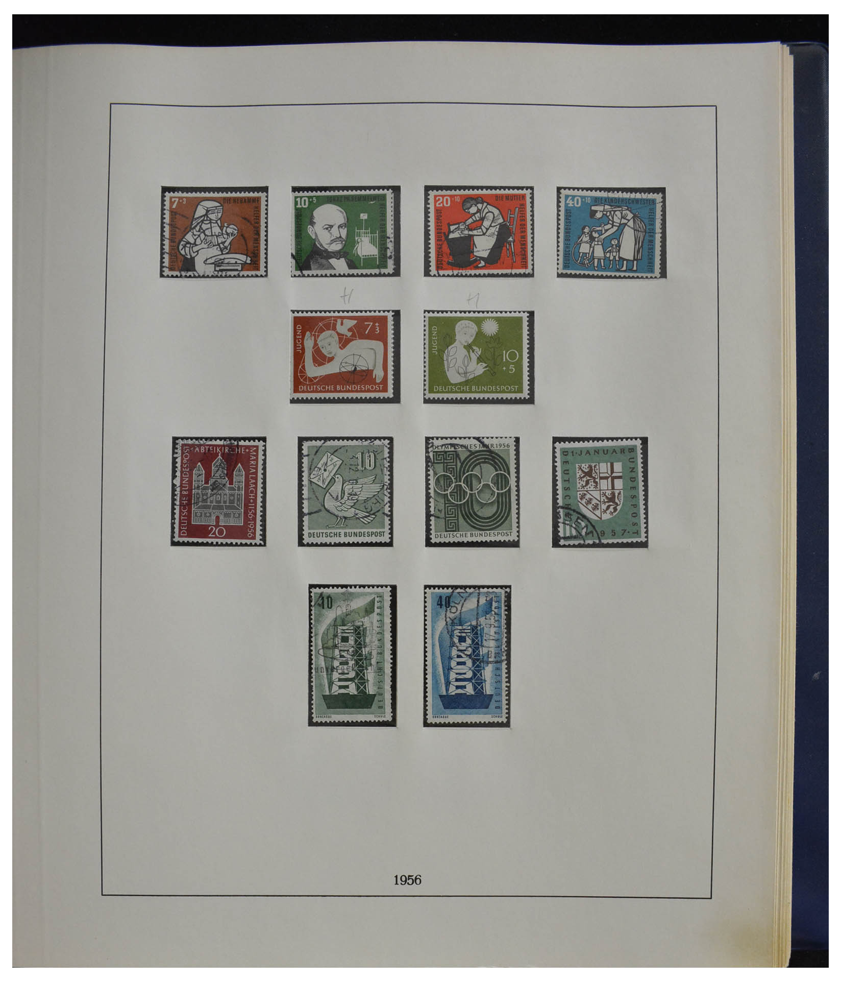 28387 010 - 28387 Bundespost 1949-1974.