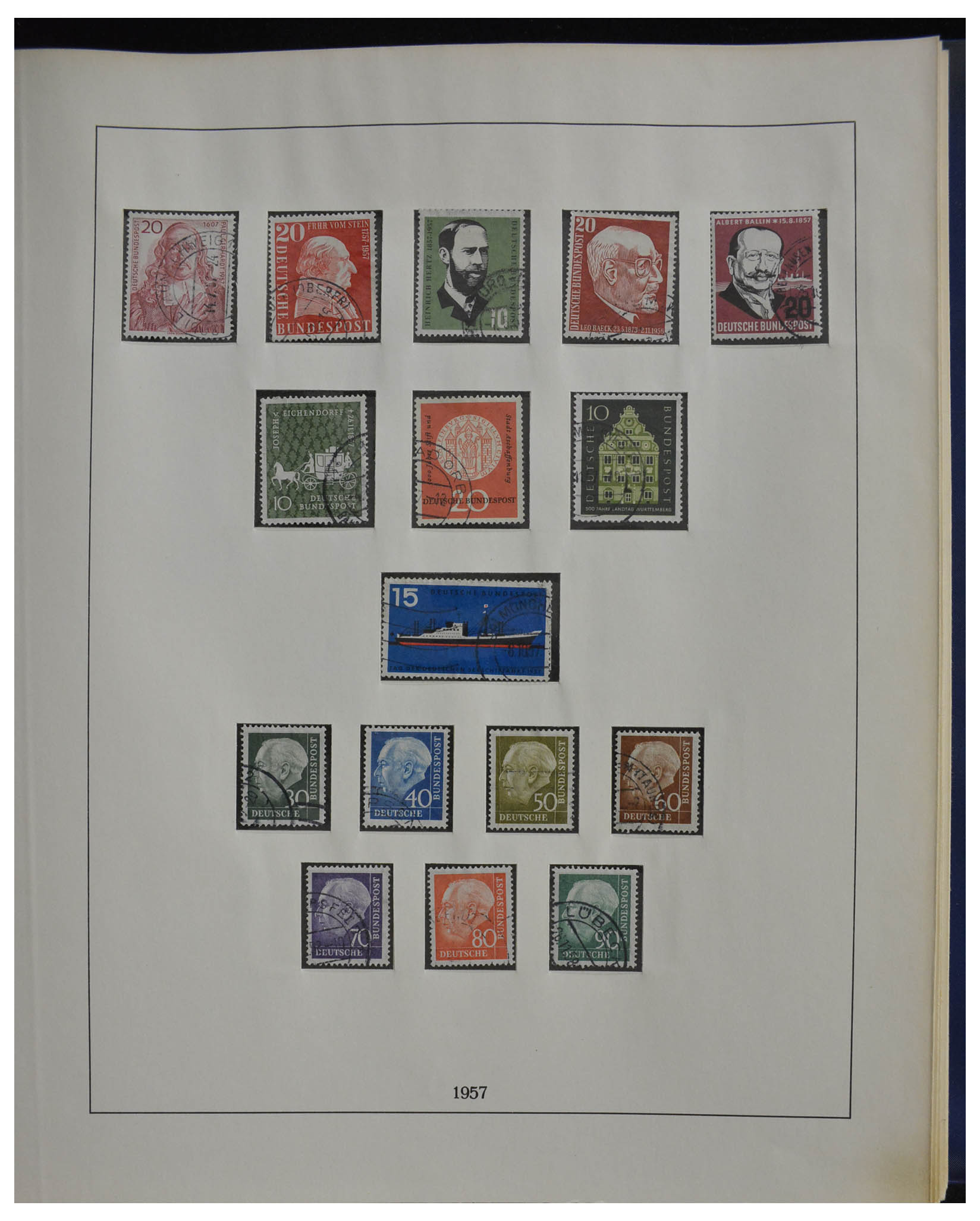 28387 012 - 28387 Bundespost 1949-1974.