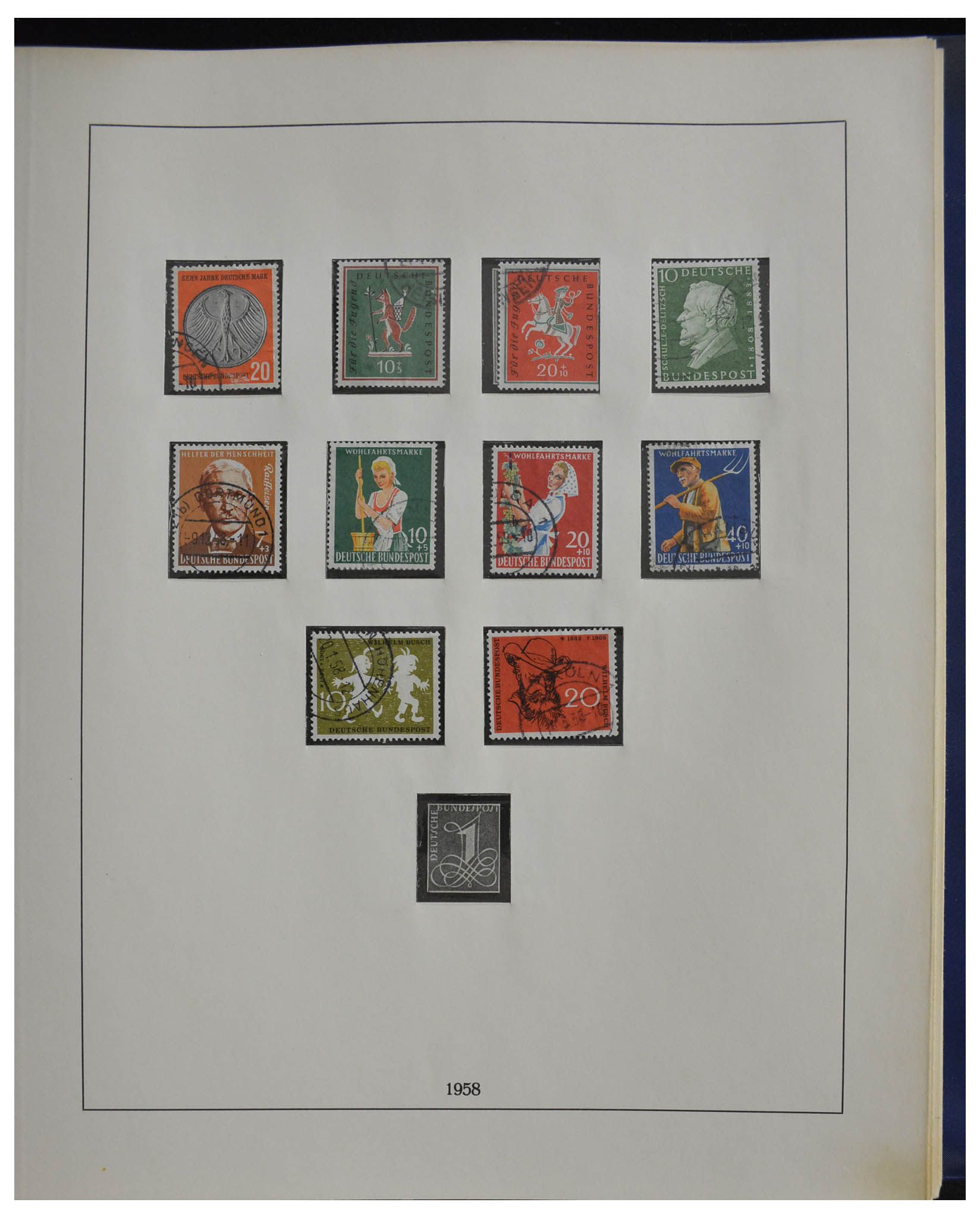 28387 013 - 28387 Bundespost 1949-1974.