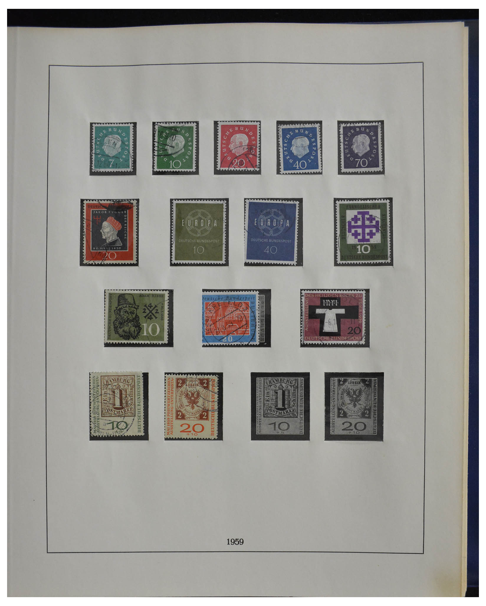 28387 015 - 28387 Bundespost 1949-1974.