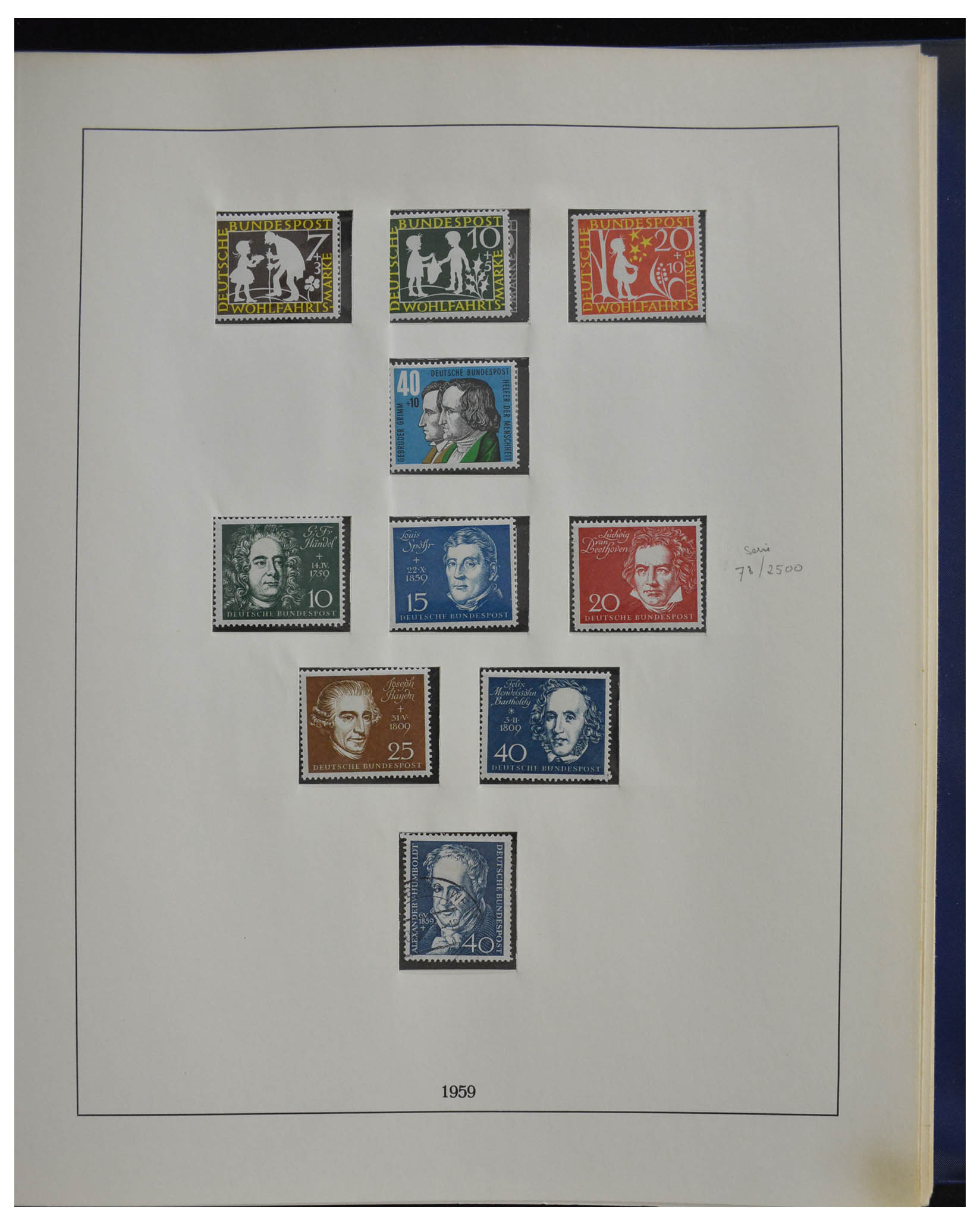 28387 016 - 28387 Bundespost 1949-1974.