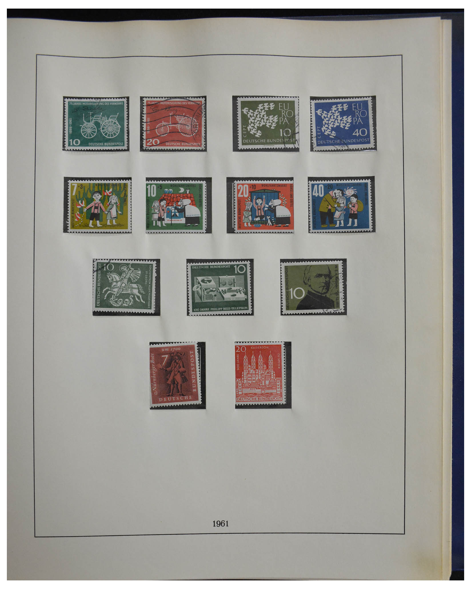 28387 020 - 28387 Bundespost 1949-1974.