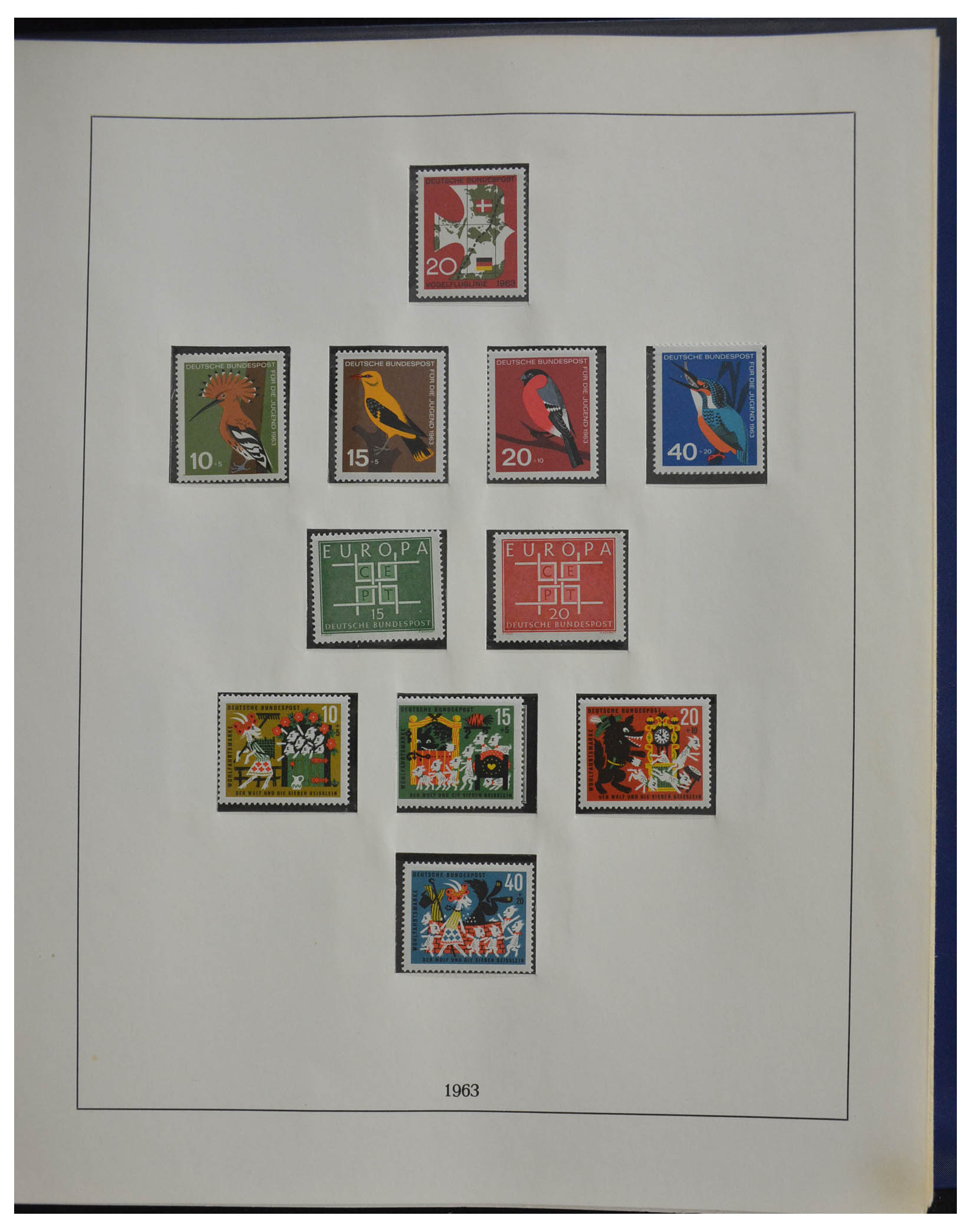 28387 025 - 28387 Bundespost 1949-1974.