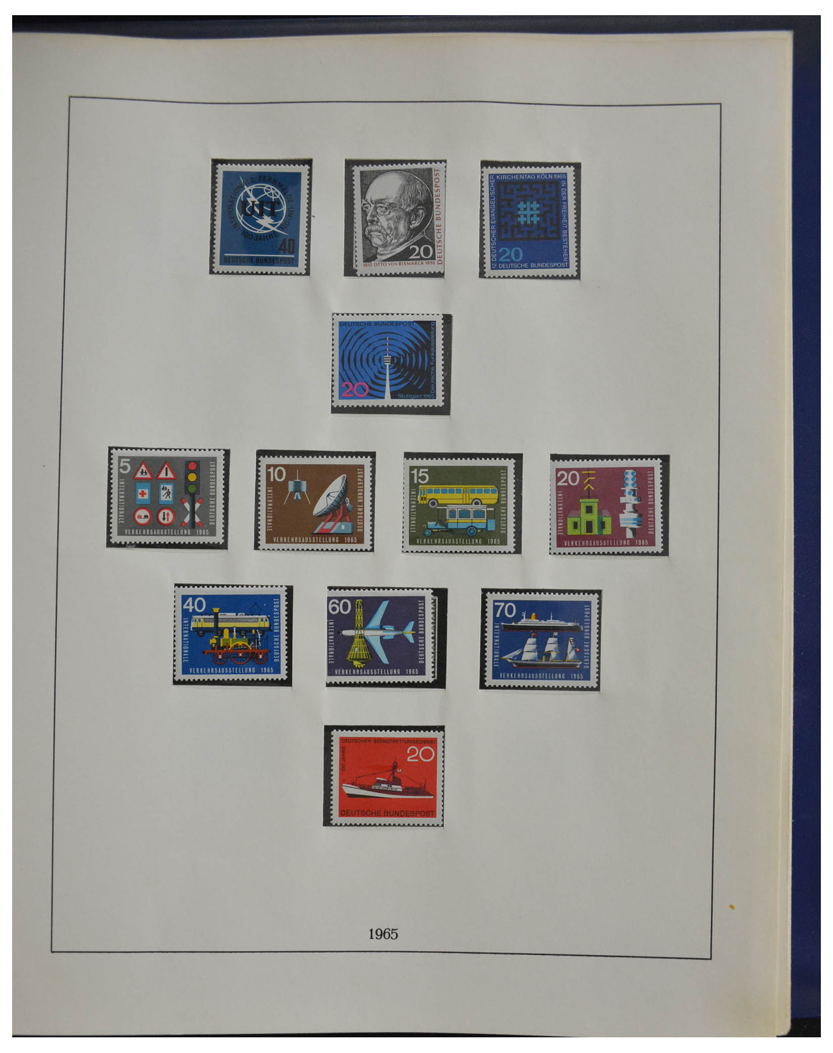 28387 032 - 28387 Bundespost 1949-1974.