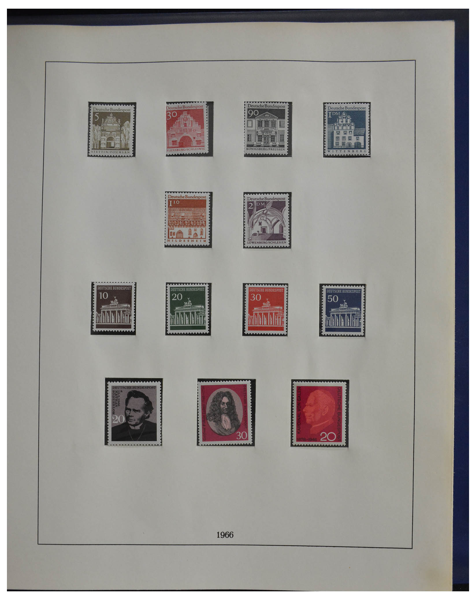 28387 033 - 28387 Bundespost 1949-1974.