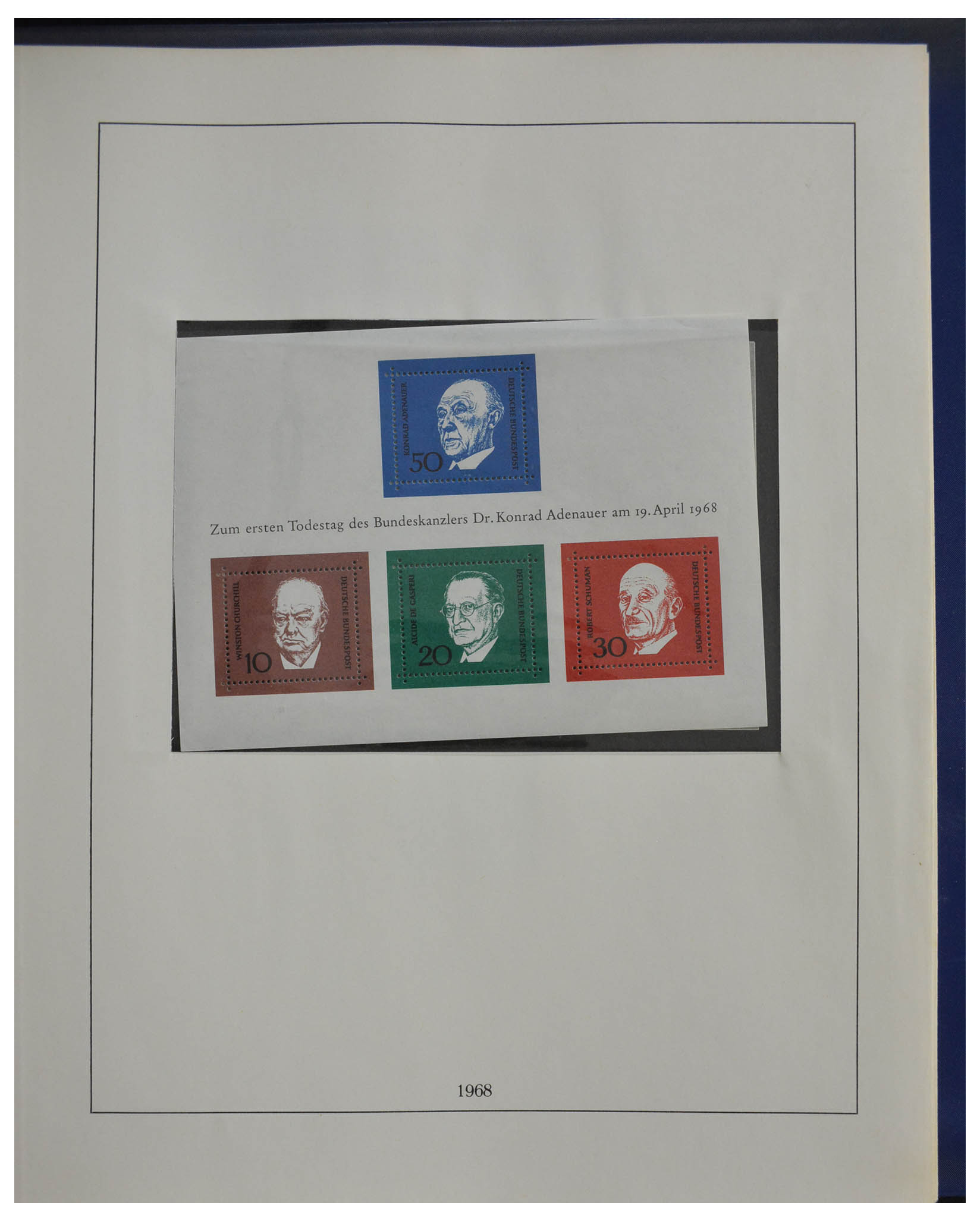 28387 042 - 28387 Bundespost 1949-1974.