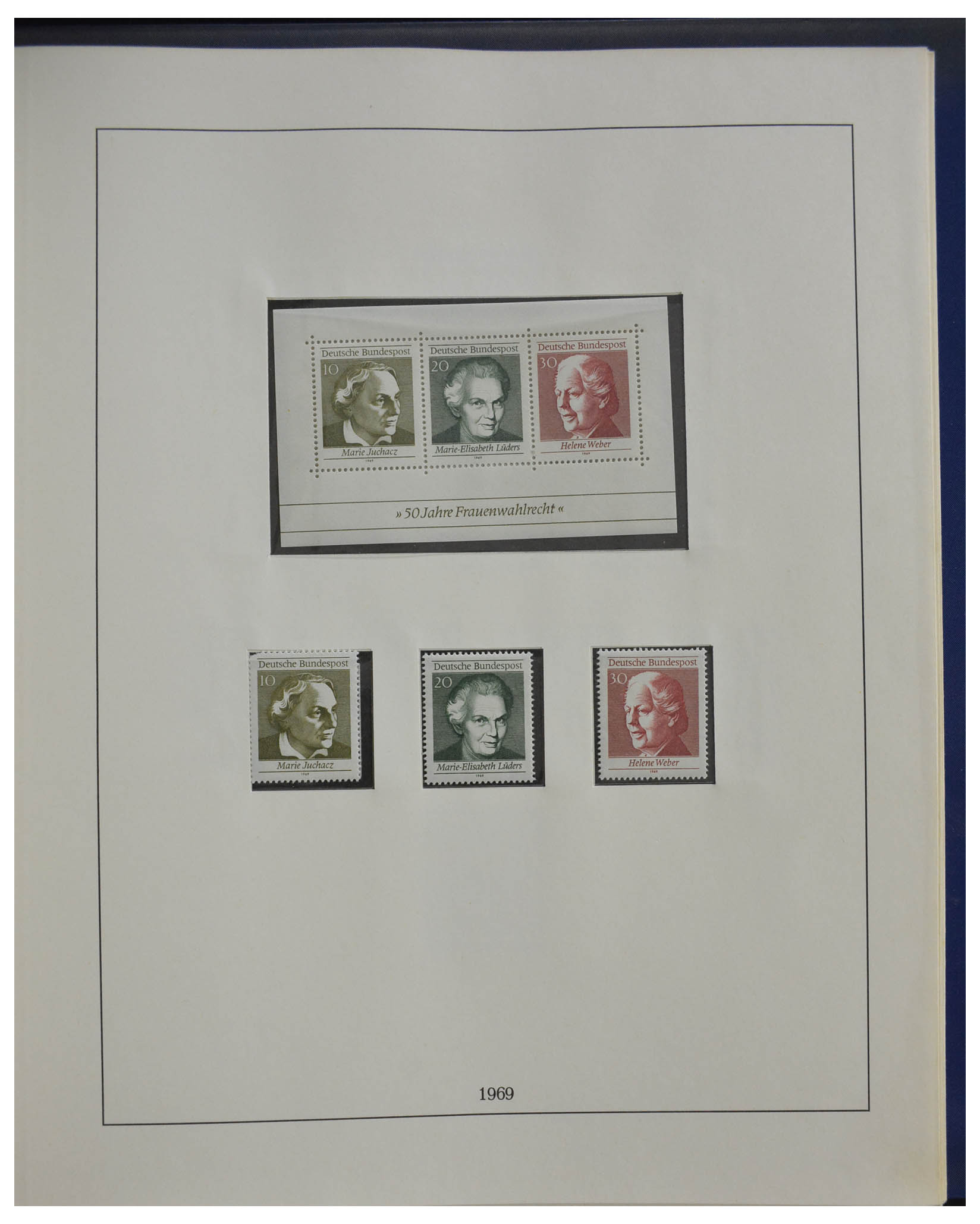 28387 046 - 28387 Bundespost 1949-1974.