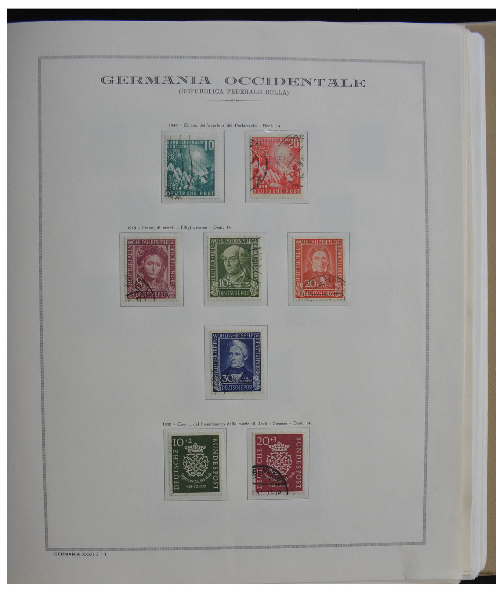 28389 001 - 28389 Bundespost 1949-1983.
