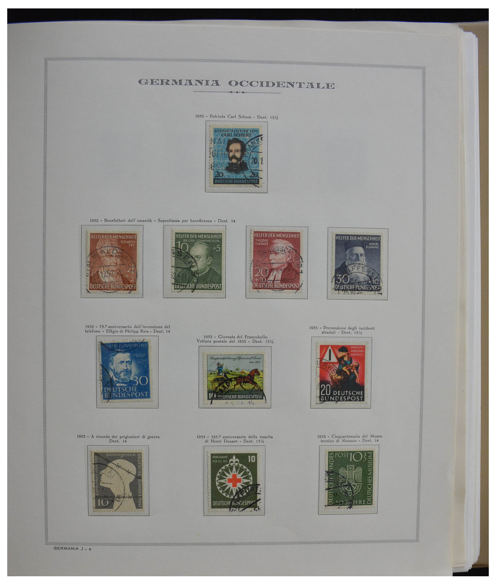 28389 004 - 28389 Bundespost 1949-1983.