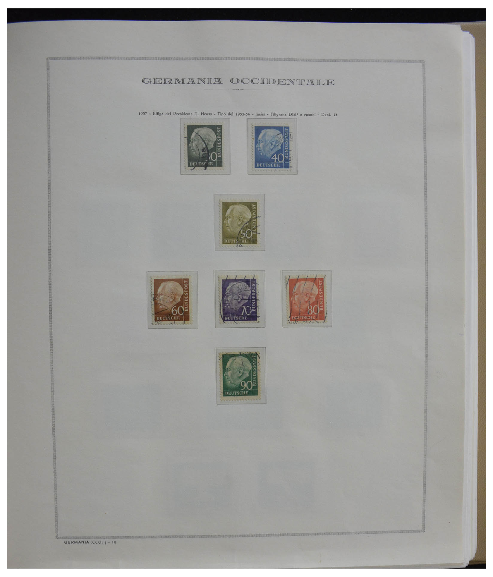 28389 010 - 28389 Bundespost 1949-1983.