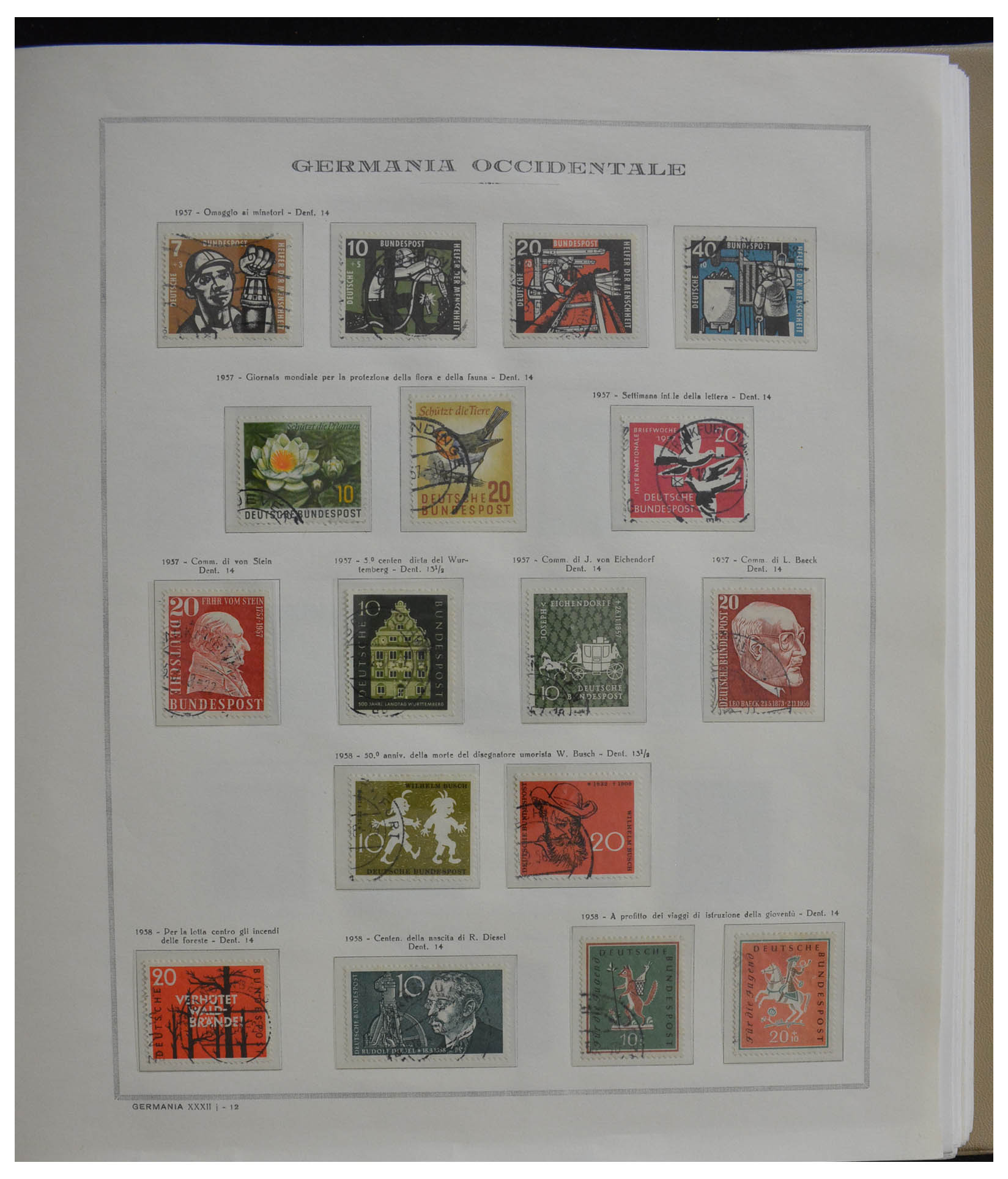 28389 012 - 28389 Bundespost 1949-1983.