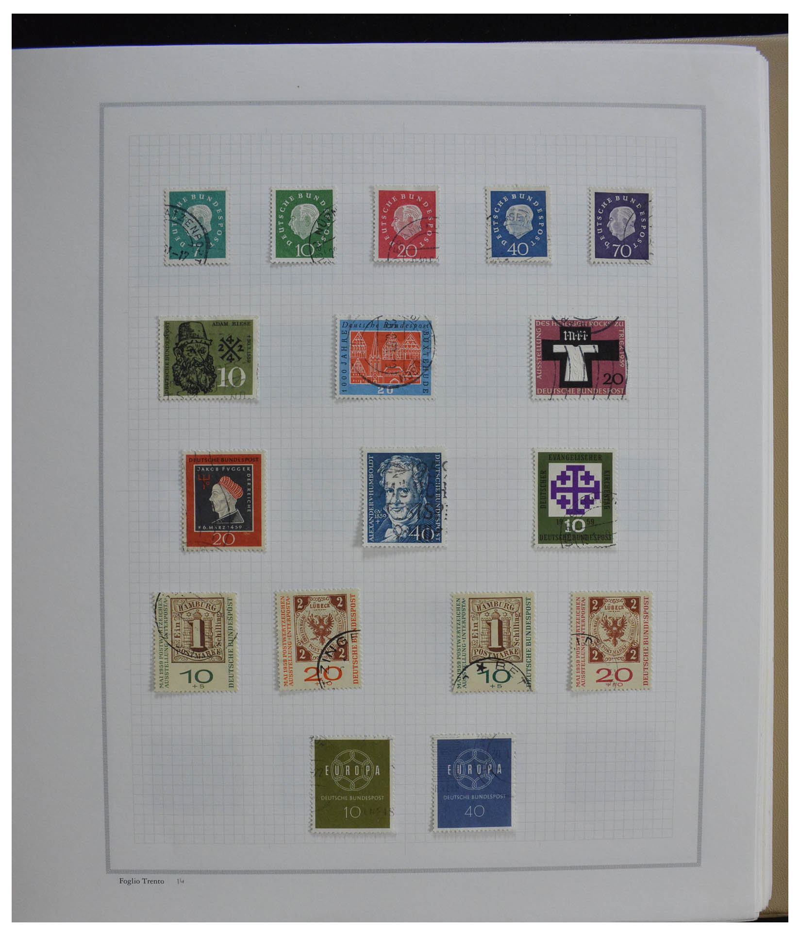 28389 014 - 28389 Bundespost 1949-1983.