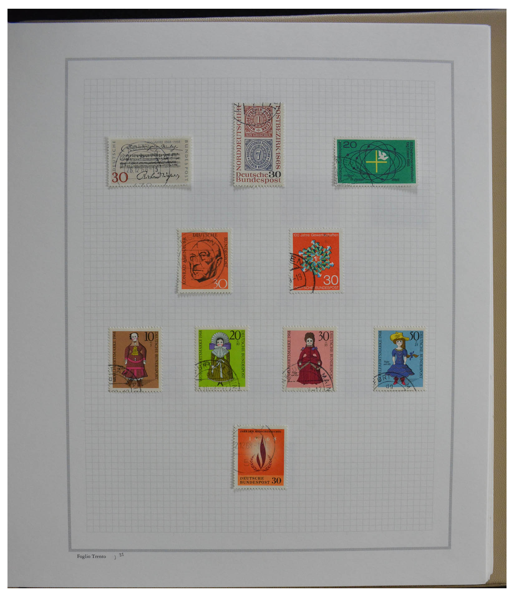 28389 035 - 28389 Bundespost 1949-1983.