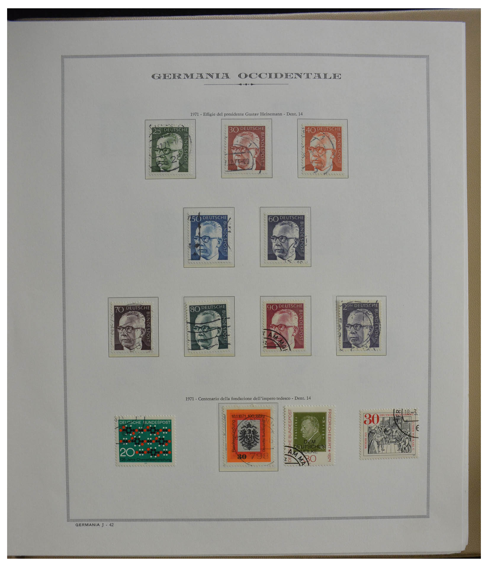 28389 042 - 28389 Bundespost 1949-1983.