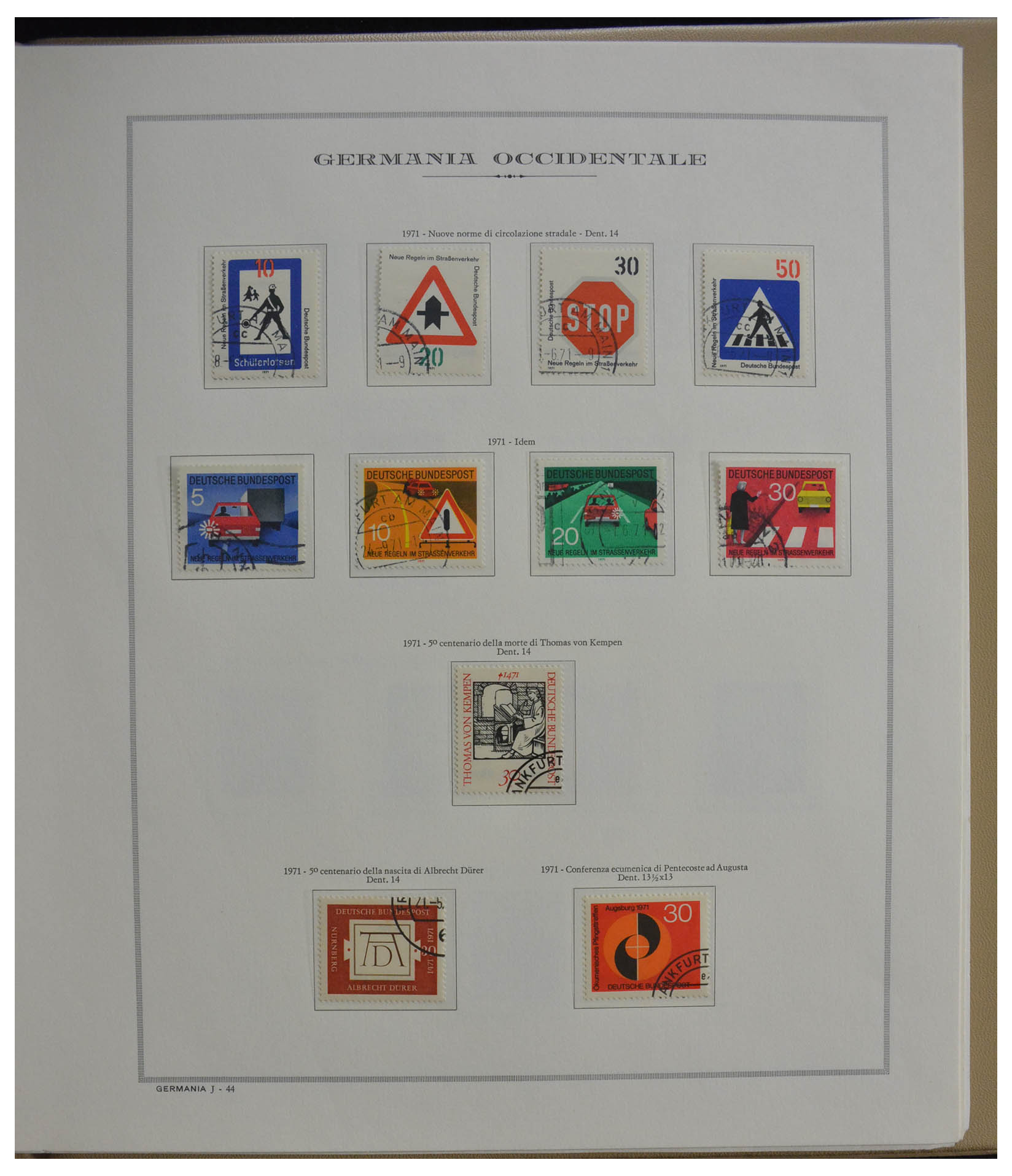 28389 044 - 28389 Bundespost 1949-1983.