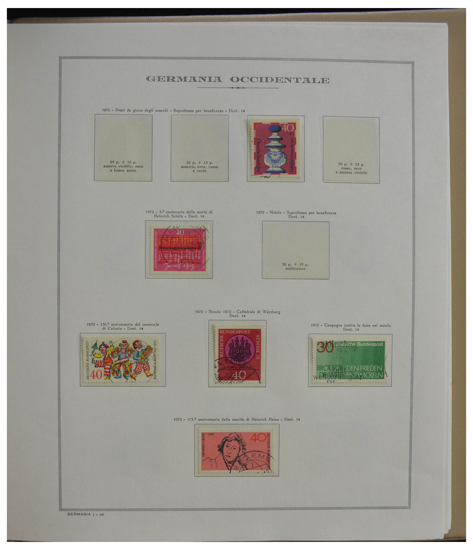 28389 049 - 28389 Bundespost 1949-1983.
