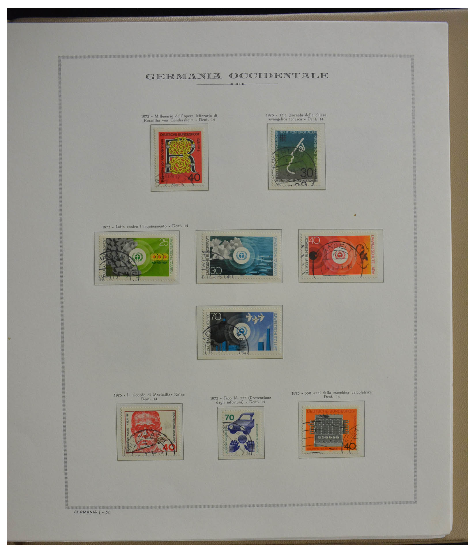 28389 052 - 28389 Bundespost 1949-1983.