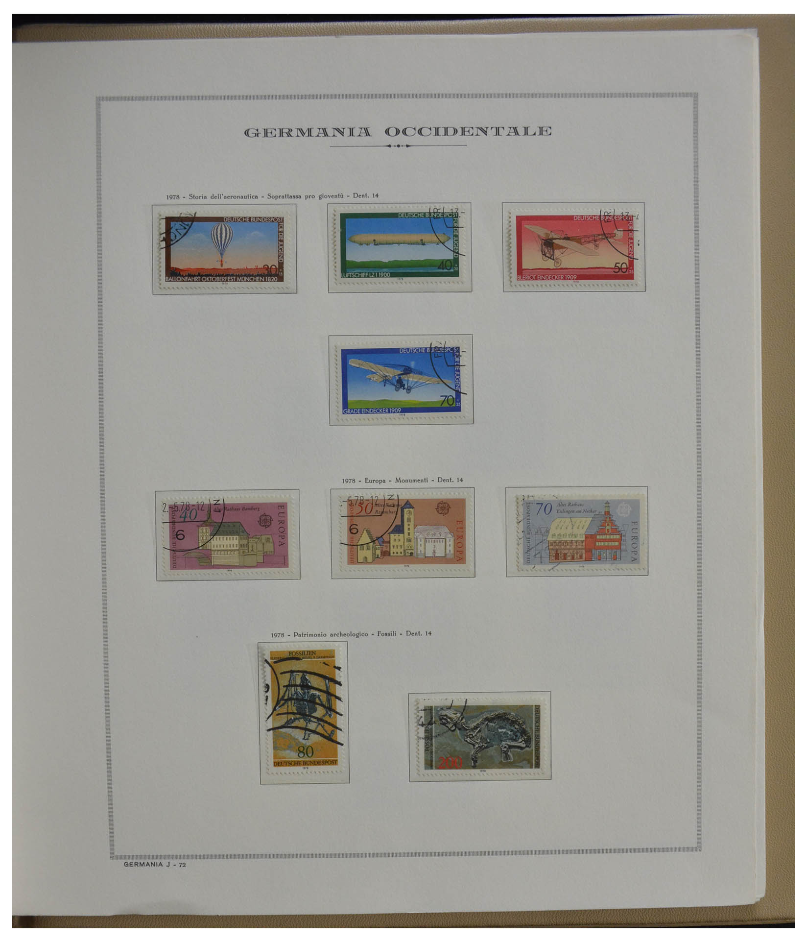 28389 072 - 28389 Bundespost 1949-1983.