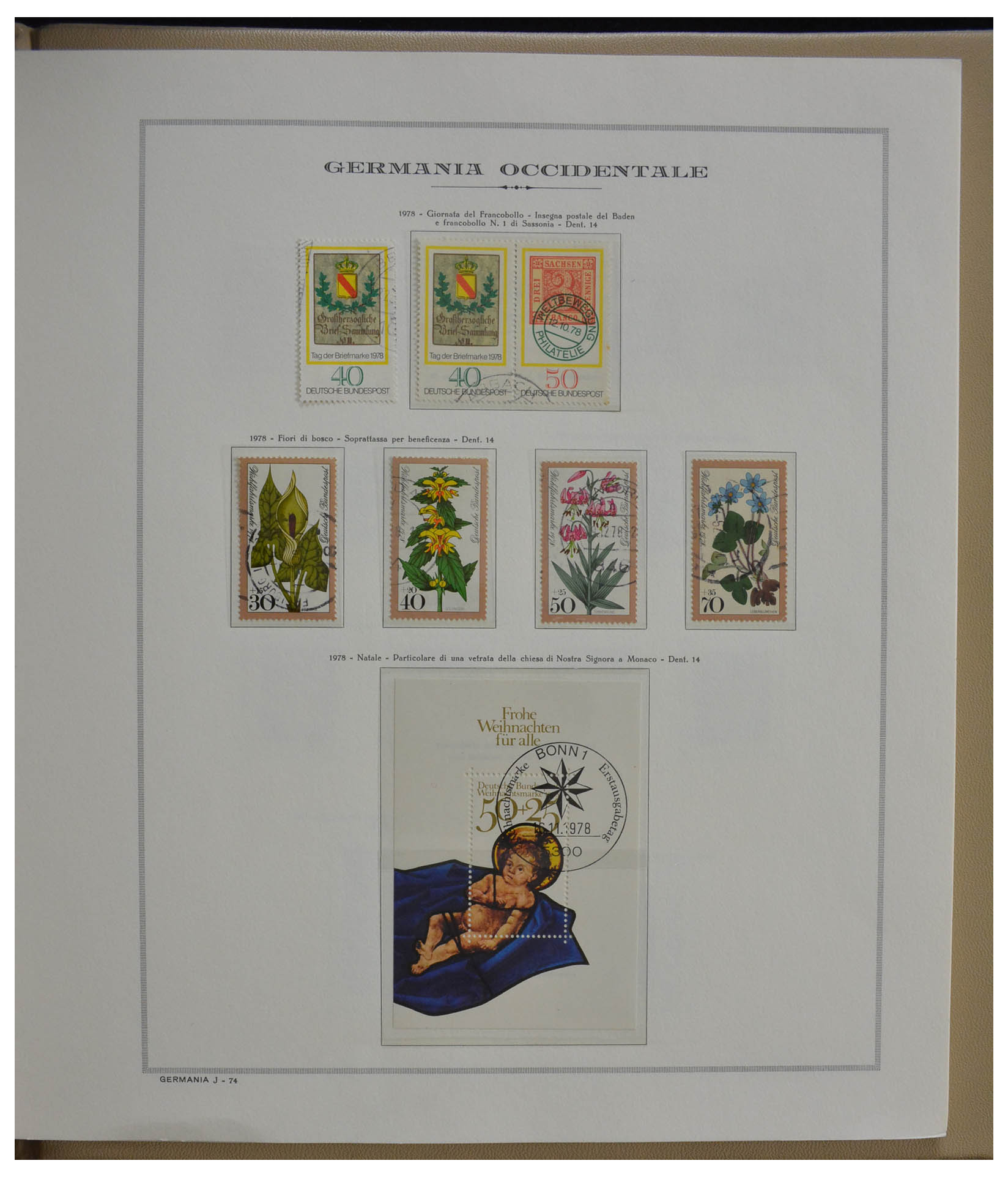 28389 074 - 28389 Bundespost 1949-1983.