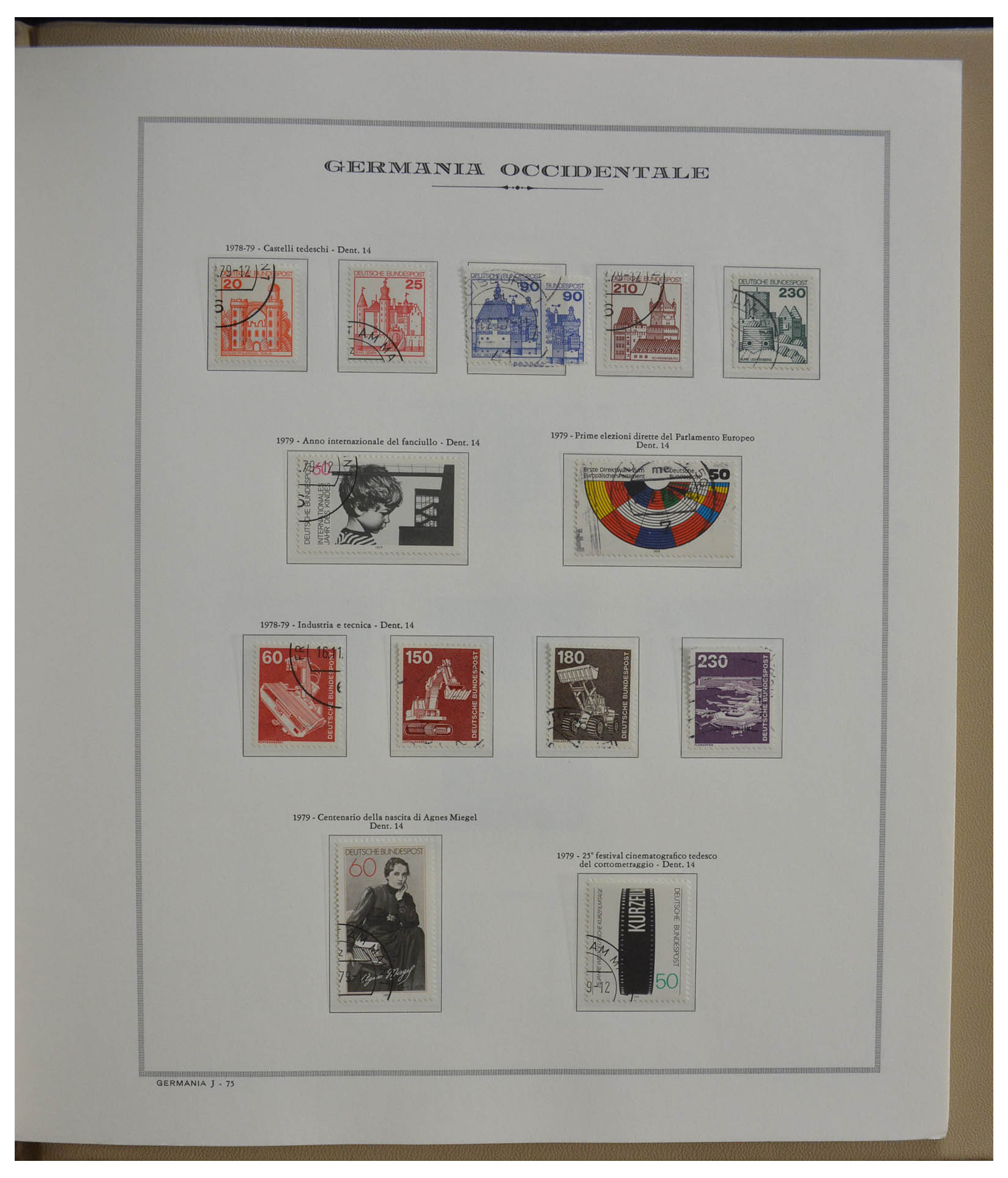 28389 075 - 28389 Bundespost 1949-1983.