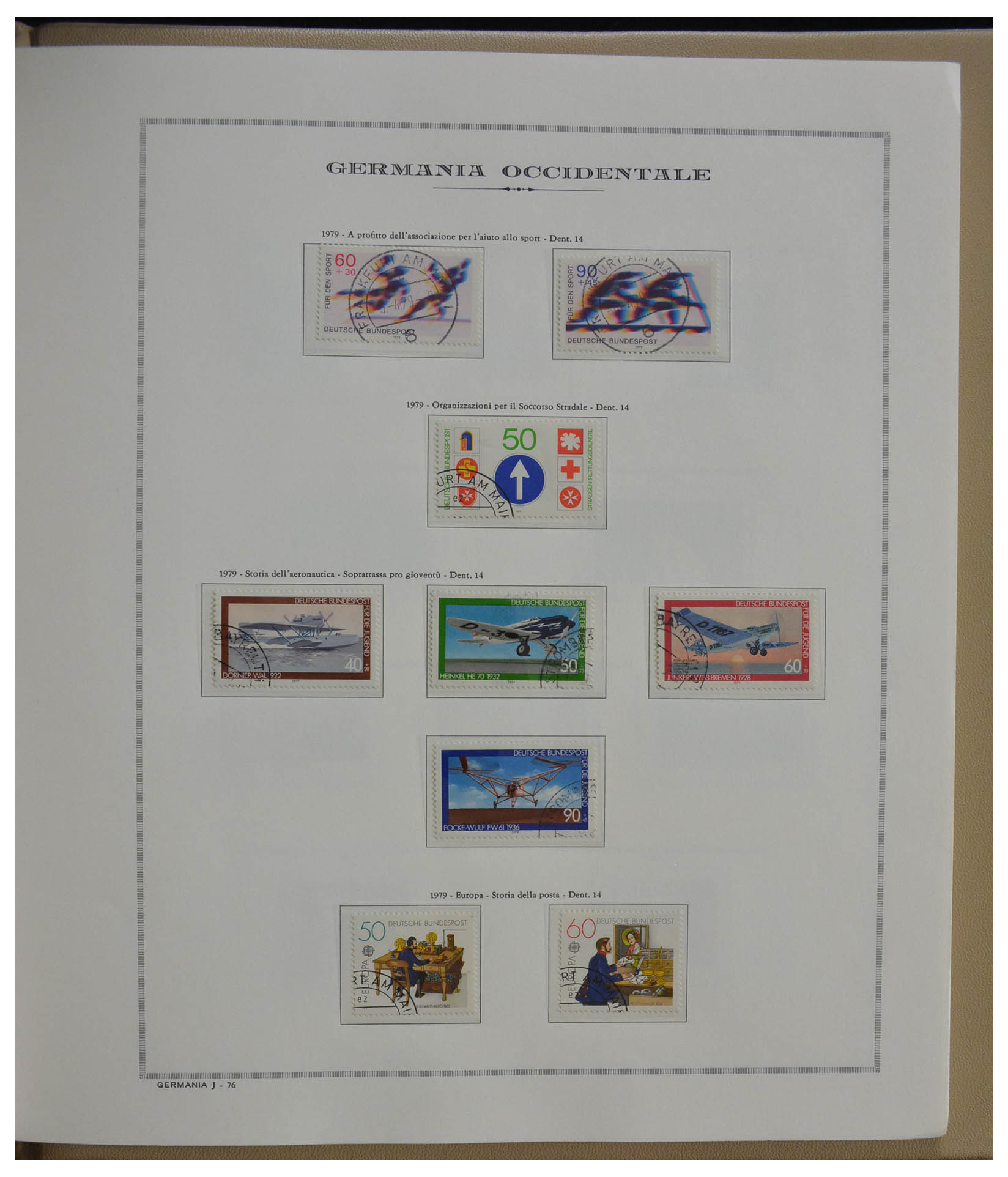 28389 076 - 28389 Bundespost 1949-1983.