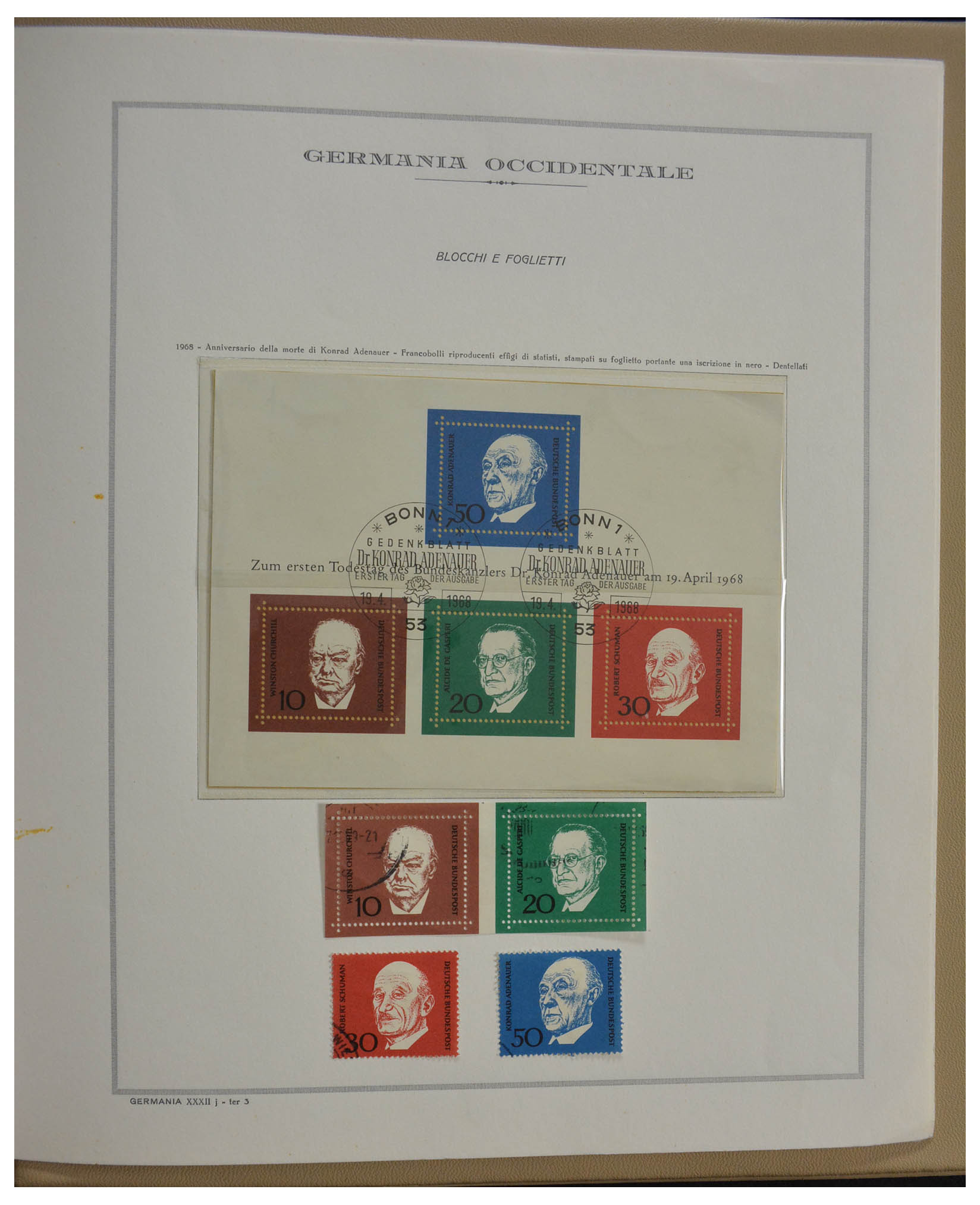 28389 098 - 28389 Bundespost 1949-1983.