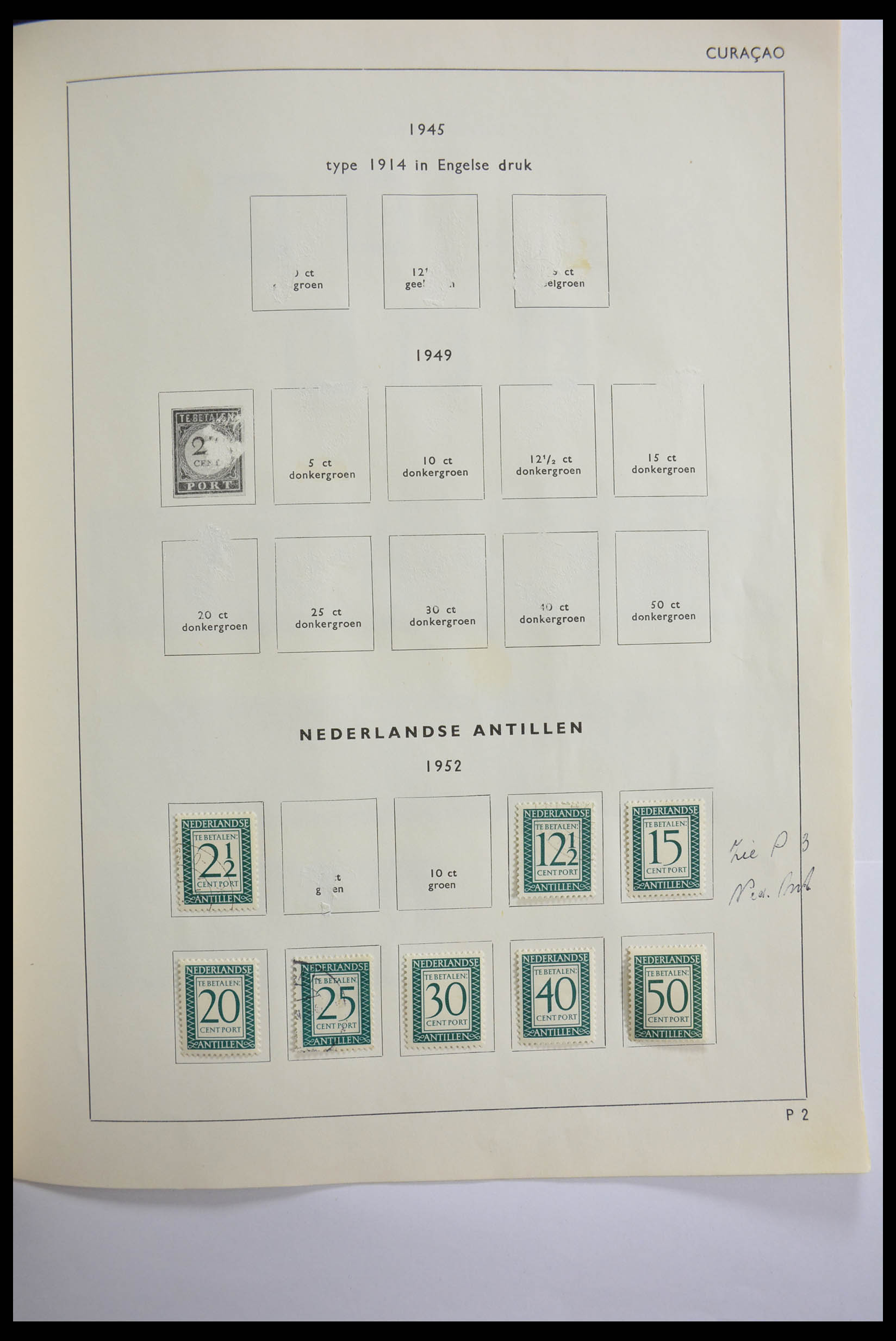 28398 056 - 28398 Dutch territories 1864-1975.